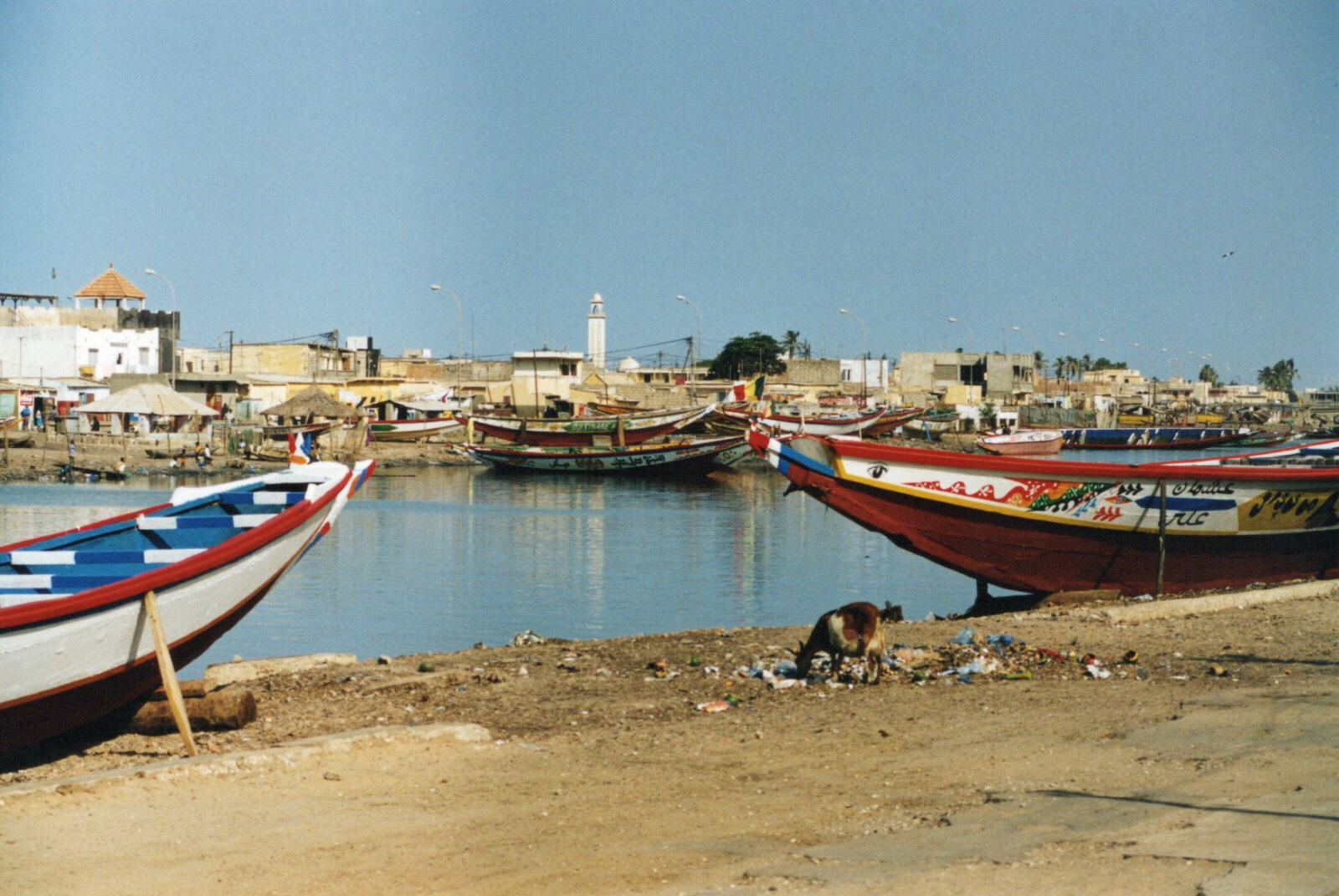 Guet Nadar harbour in Saint Louis, Senegal
