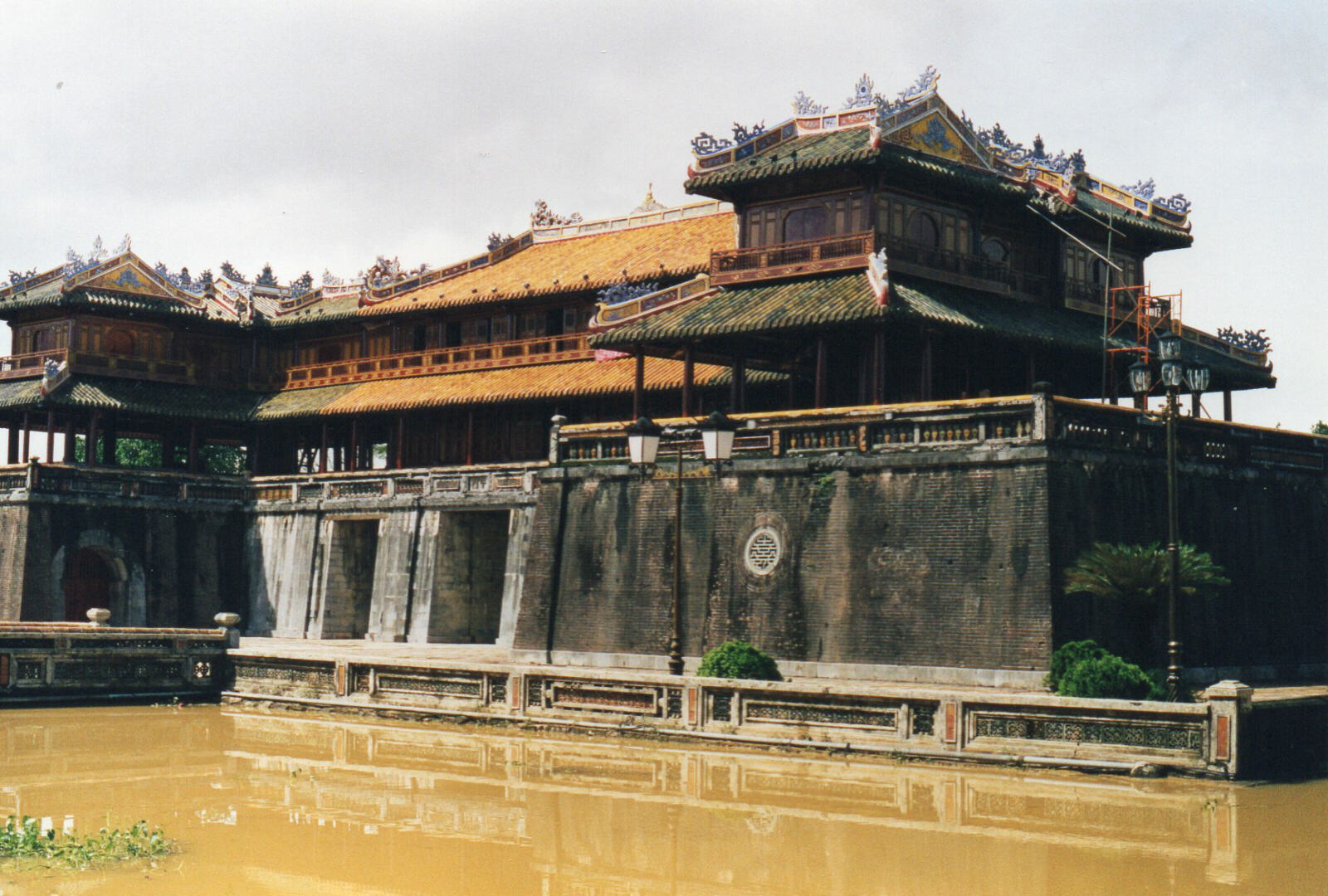 Ngo Mon Gate at the Royal Enclosure in Hue, Vietnam