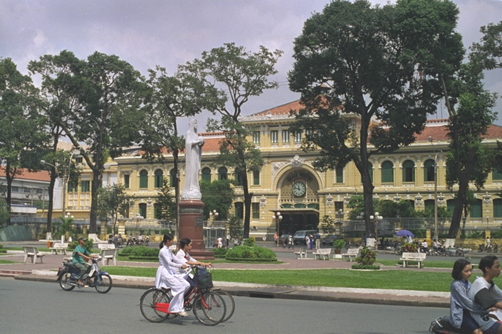 The main post office in Saigon, Vietnam