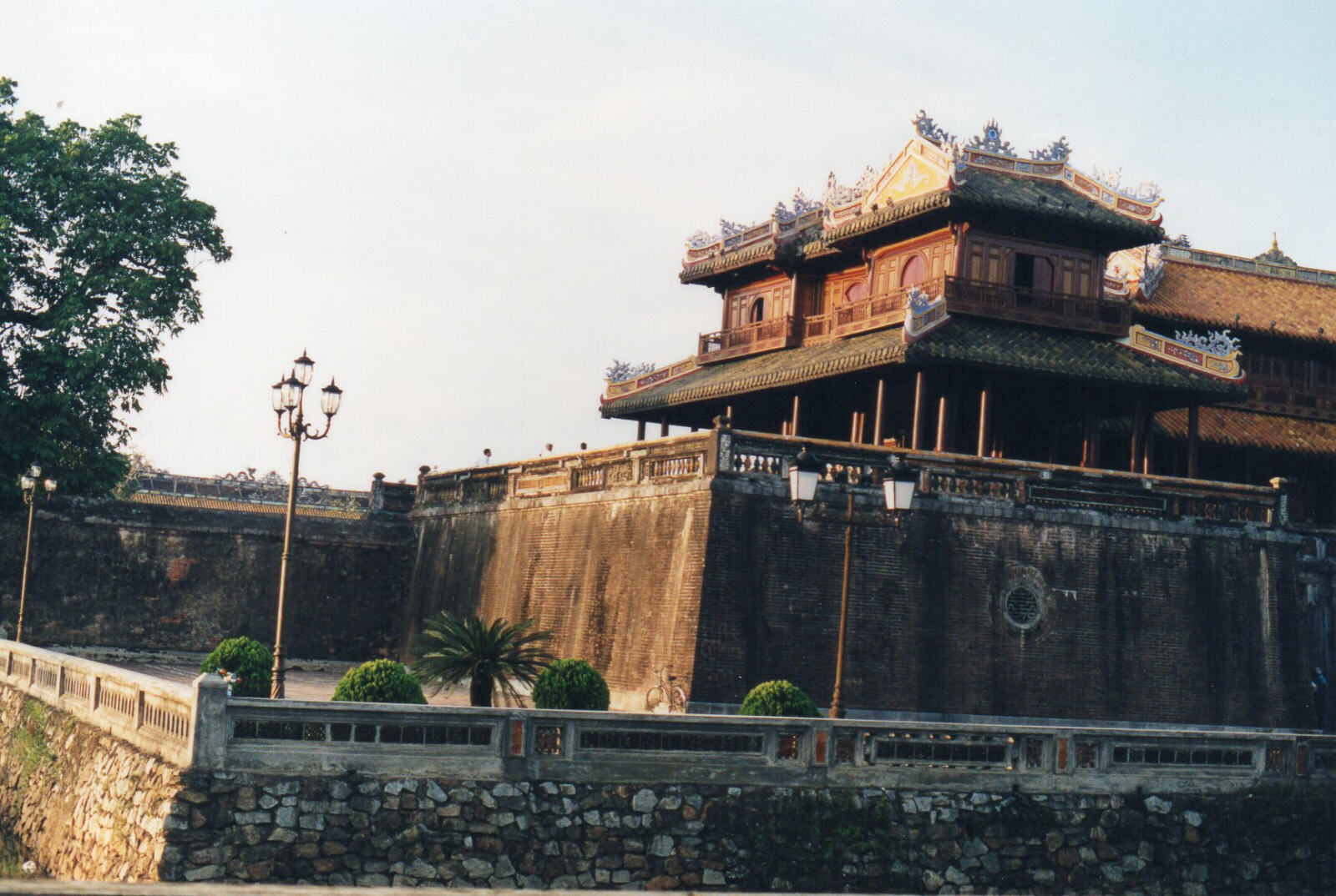 Ngo Mon gate at the Citadel in Hue, Vietnam