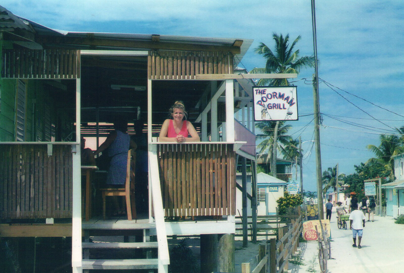 The Poorman Grill in Caye Caulker, Belize