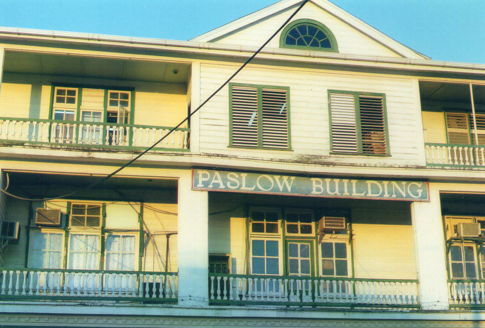 The Paslow Building in Belize City