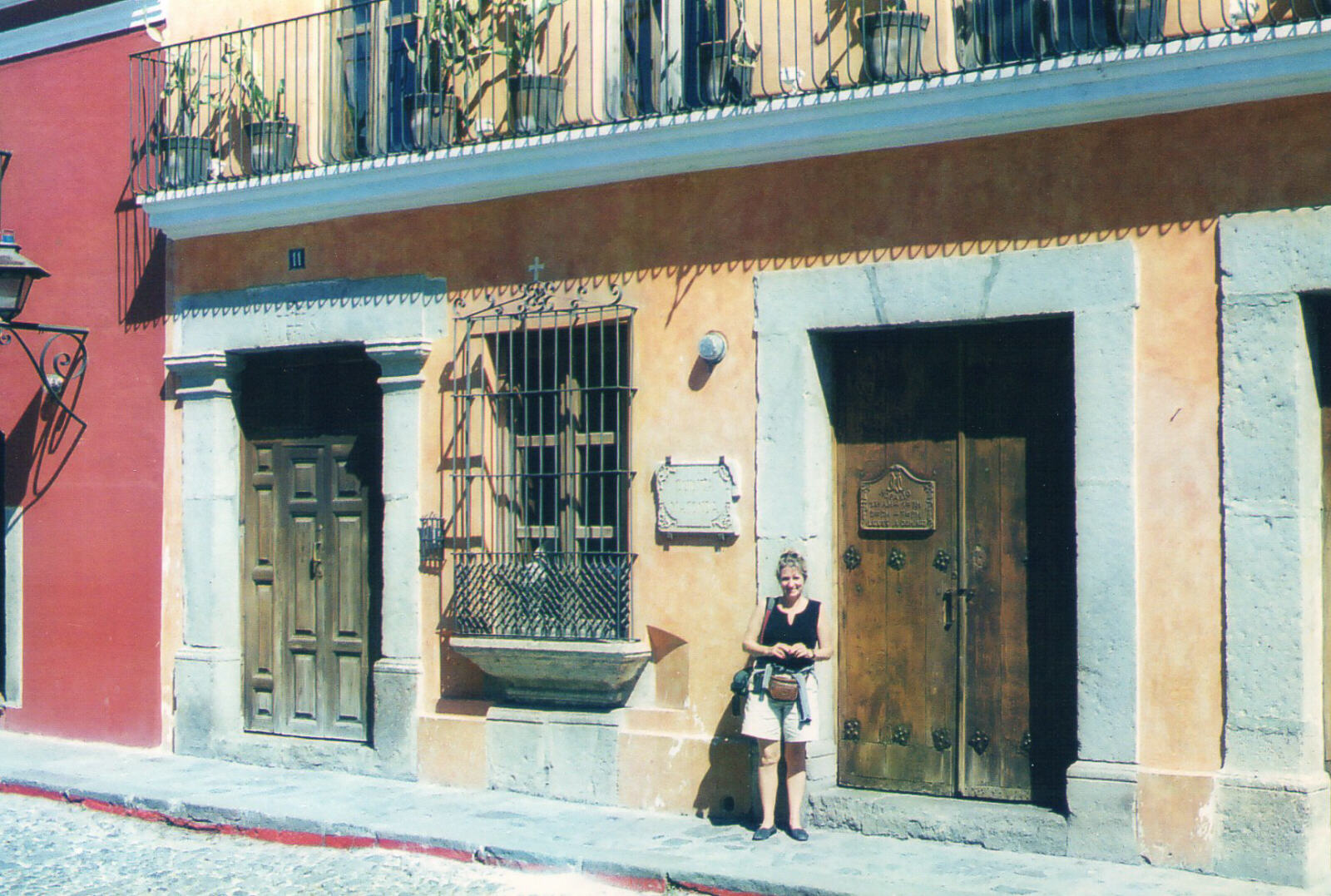 A house in Fifth Avenue, Antigua Guatemala