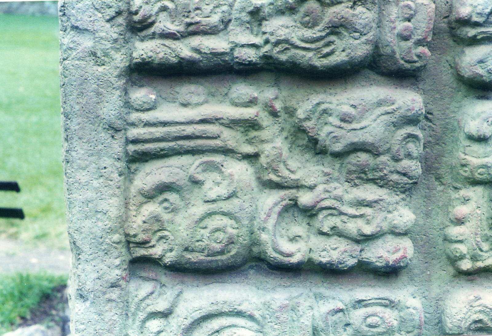 King 18 Rabbit's hieroglyph at Copan, Honduras