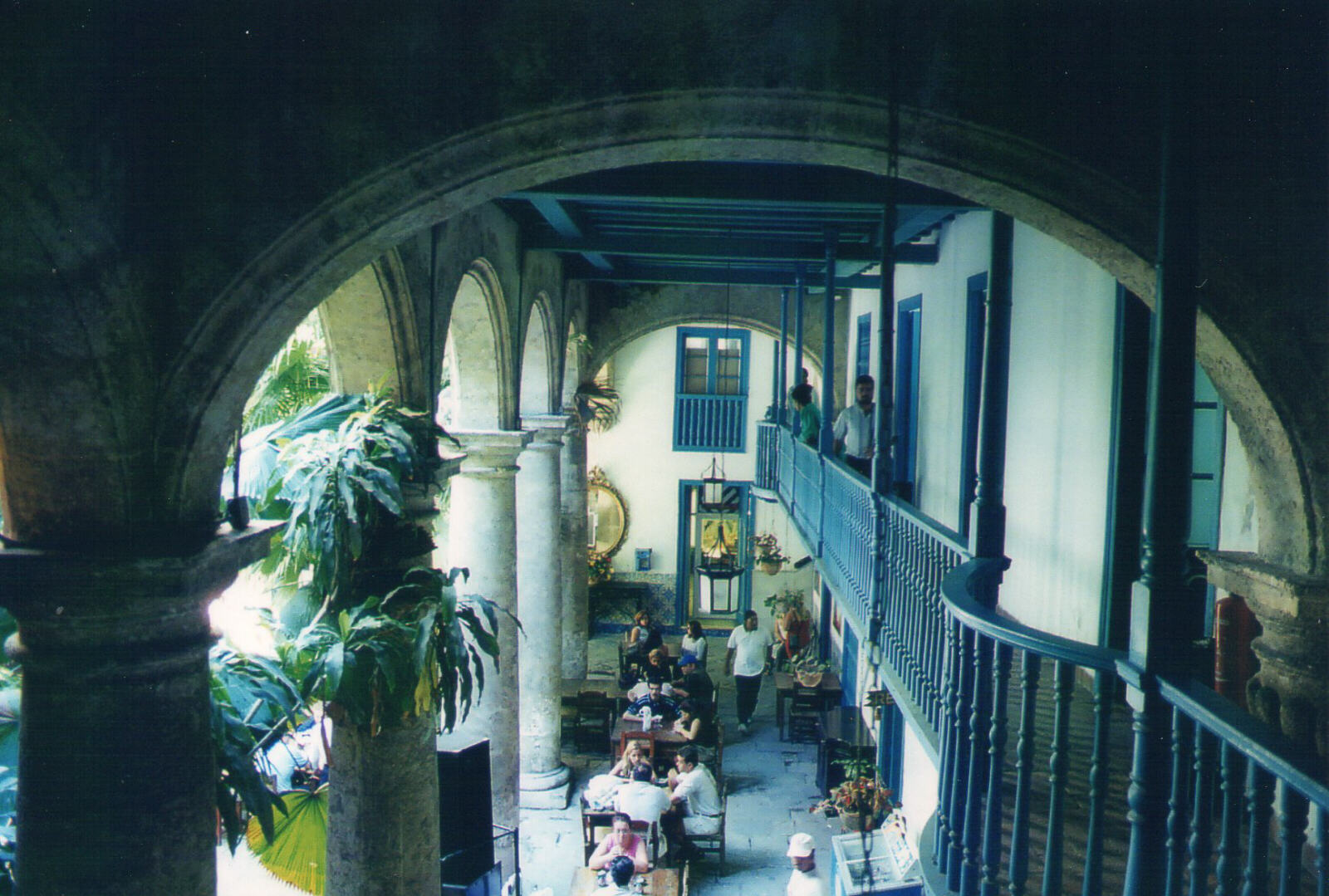 In the 'palace of the artesans' in Havana, Cuba