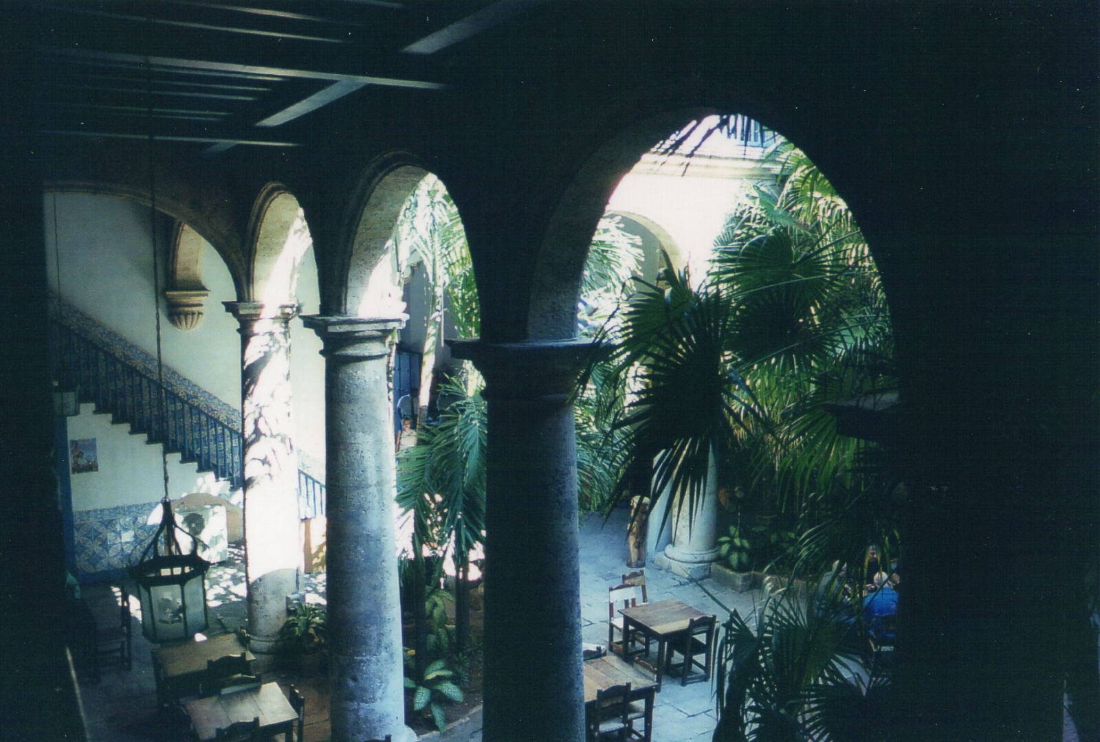 In the 'palace of the artesans' in Havana, Cuba