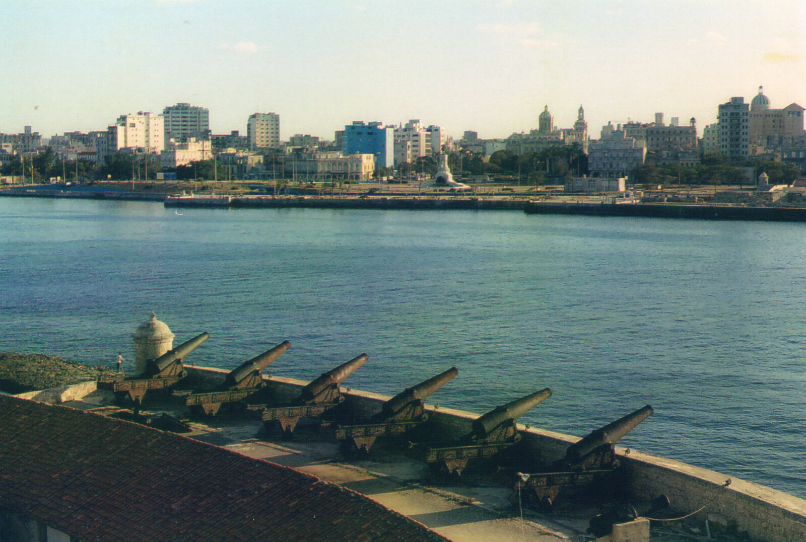 Old Havana from the Castillo de los Tres Reyes