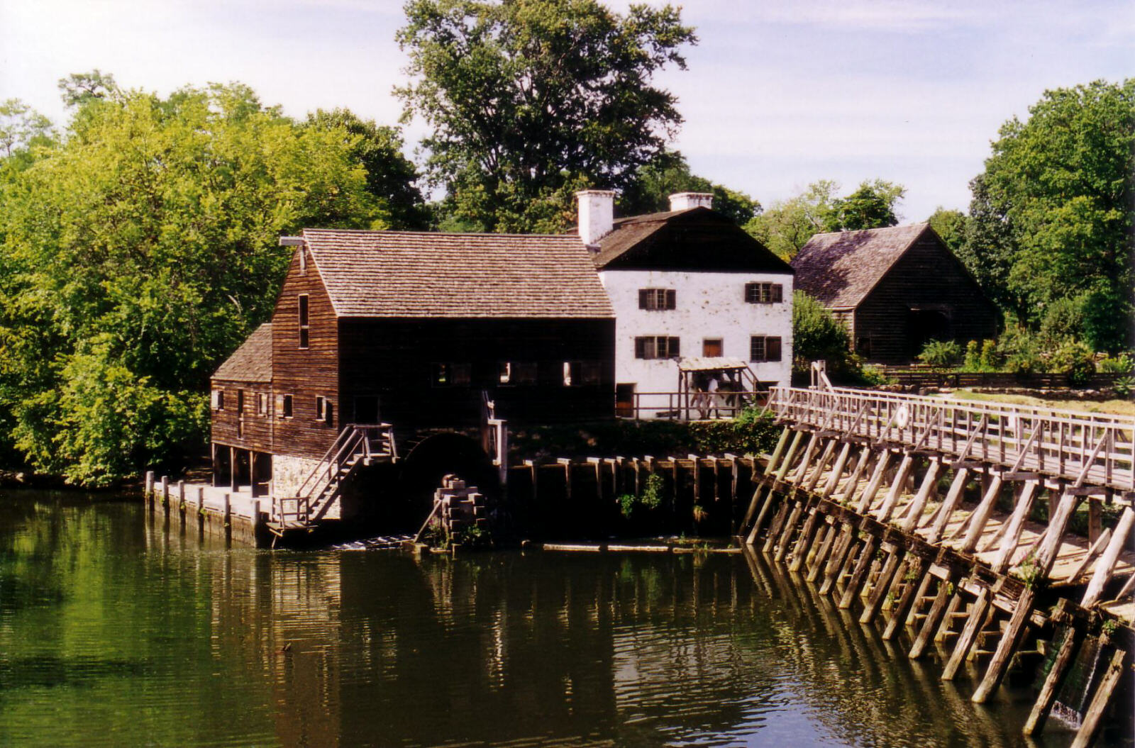 Philipsburg Manor at Sleepy Hollow near Tarrytown, New York in 1999