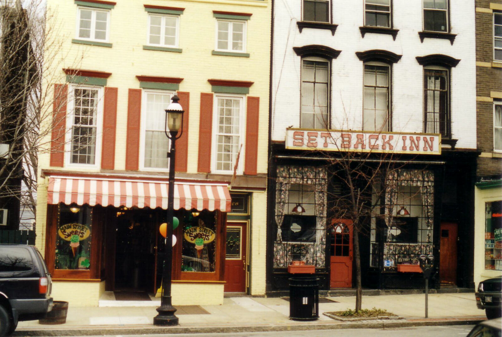 Shops in Main Street, Tarrytown, Westchester County NY