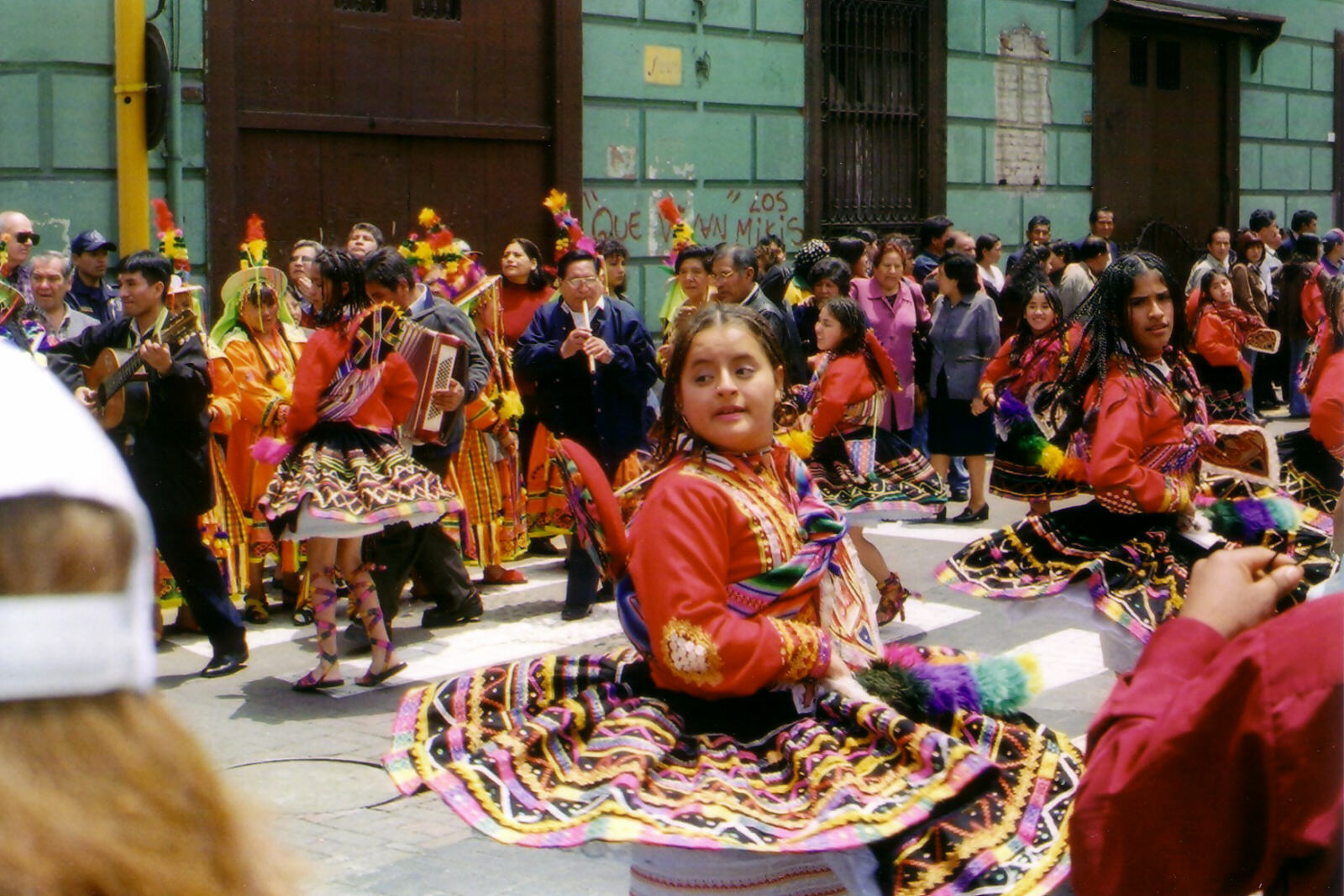 Festival at San Fransisco monastery, Lima, Peru