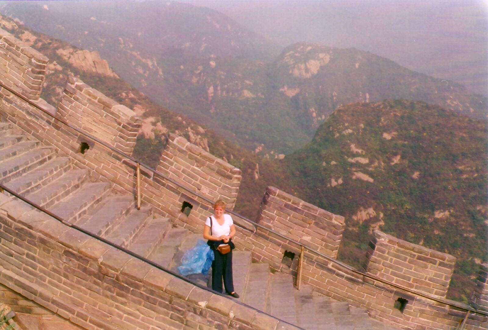 The Great Wall of China at Badaling near Beijing