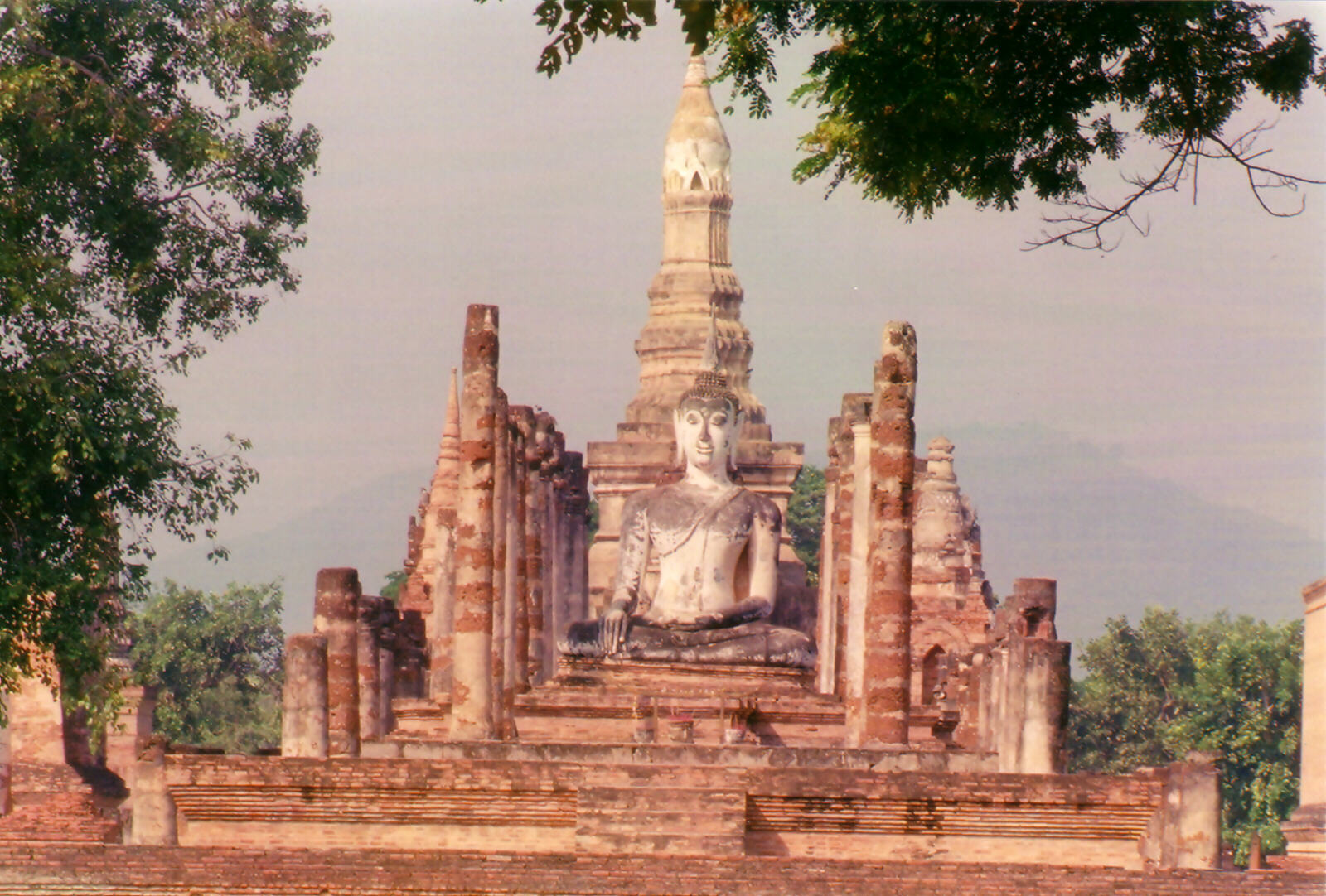 Wat Mahathat in Sukhothai Historical Park, Thailand