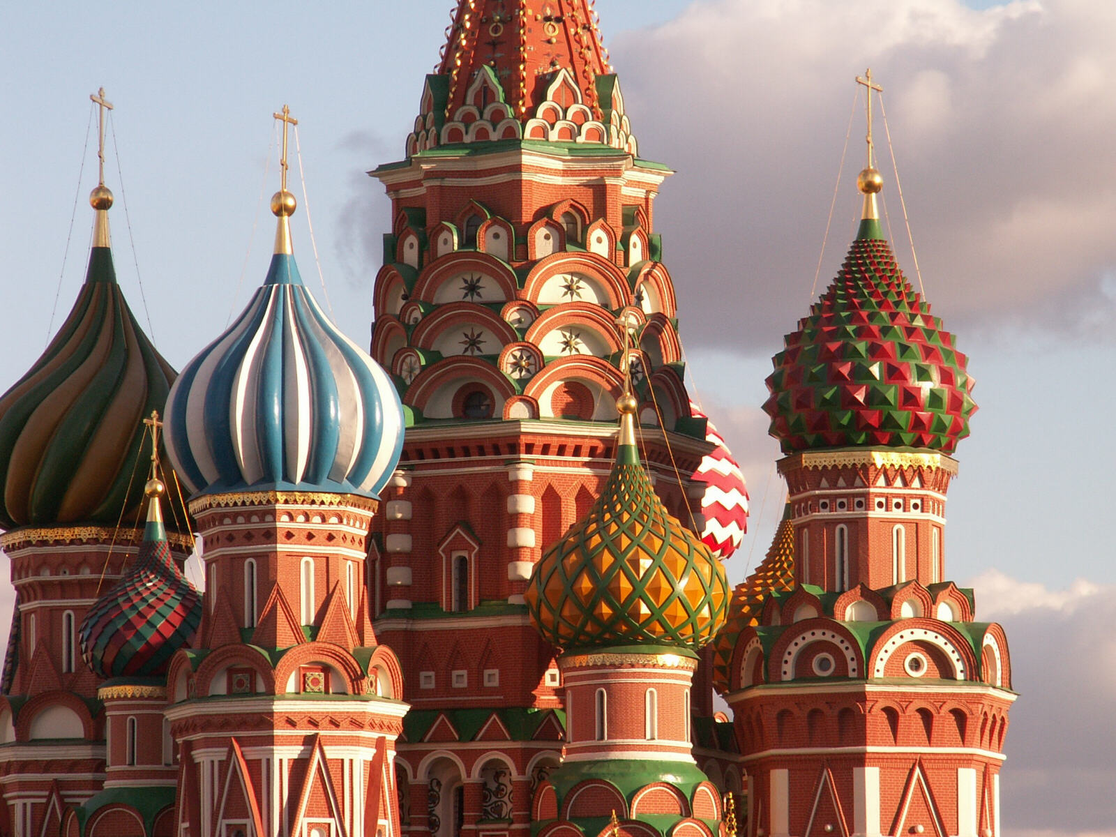 St Basil's cathedral in Red Square, Moscow