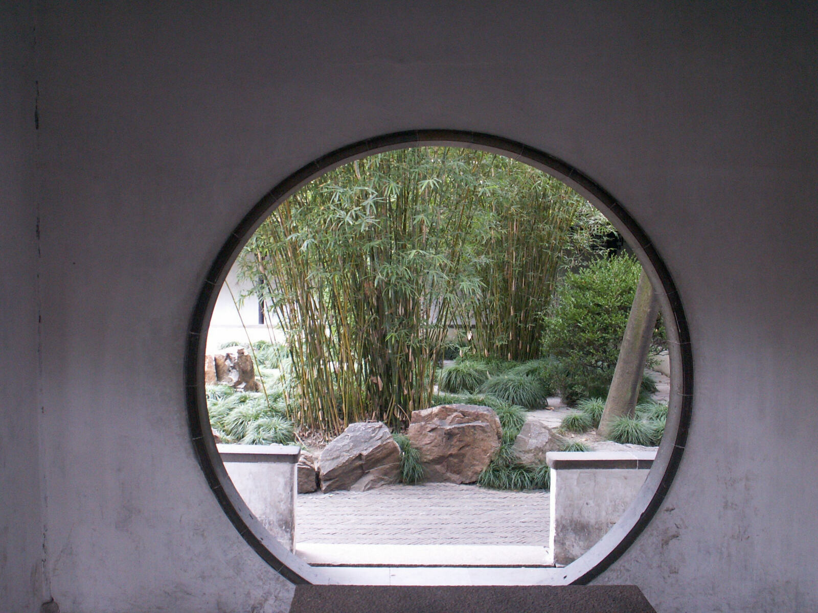 A gateway in the Humble Administrator's Garden in Suzhou, China