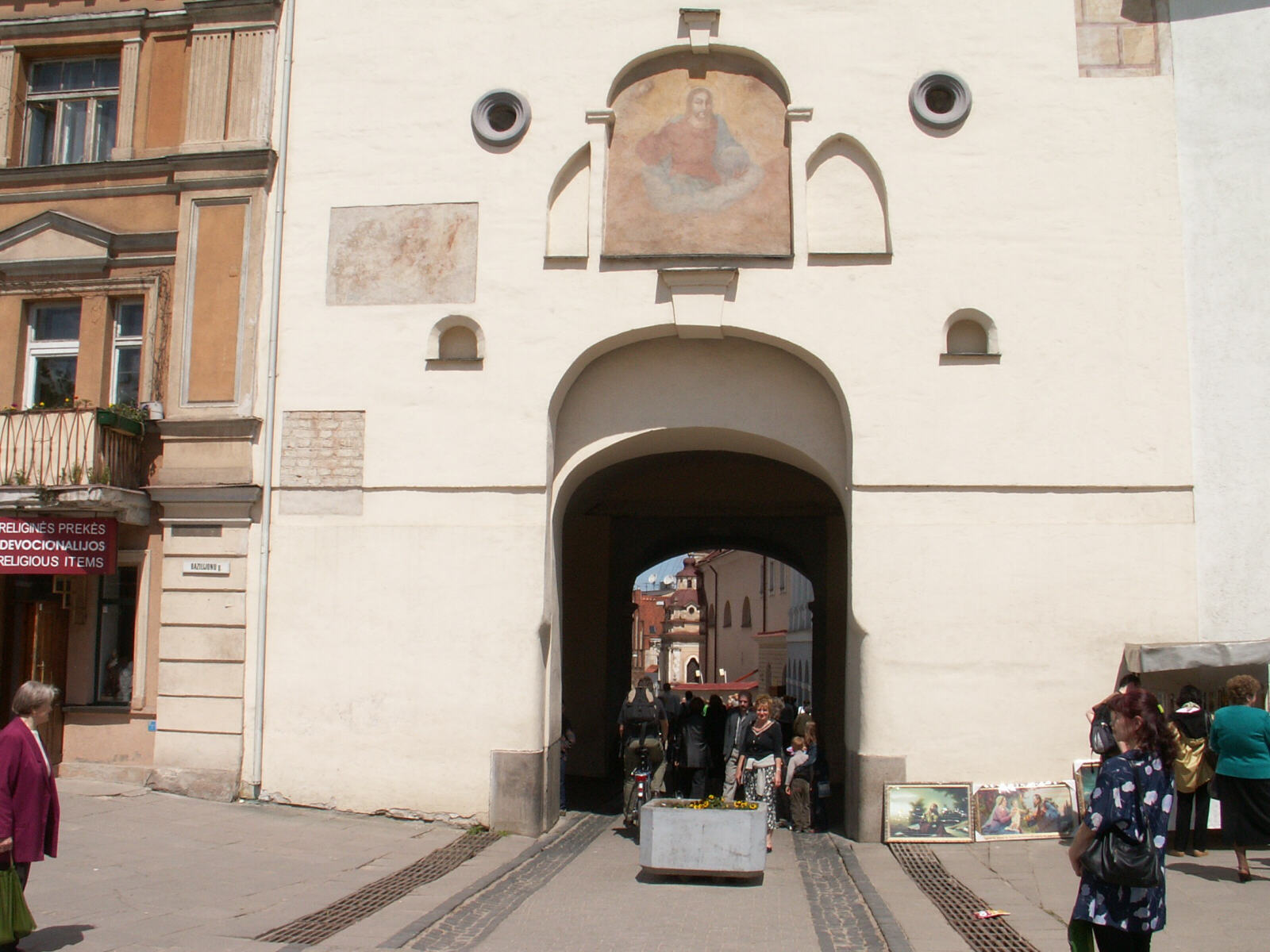 The Gate of Dawn in Vilnius, Lithuania