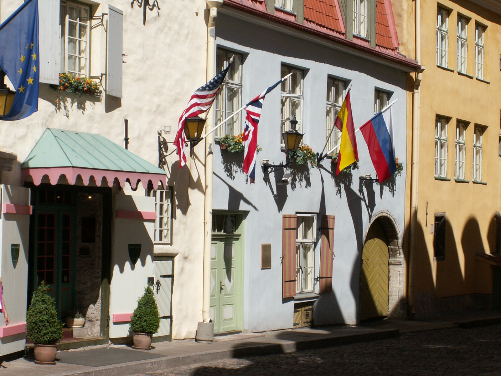 A house in Vene Street, Tallinn, Estonia