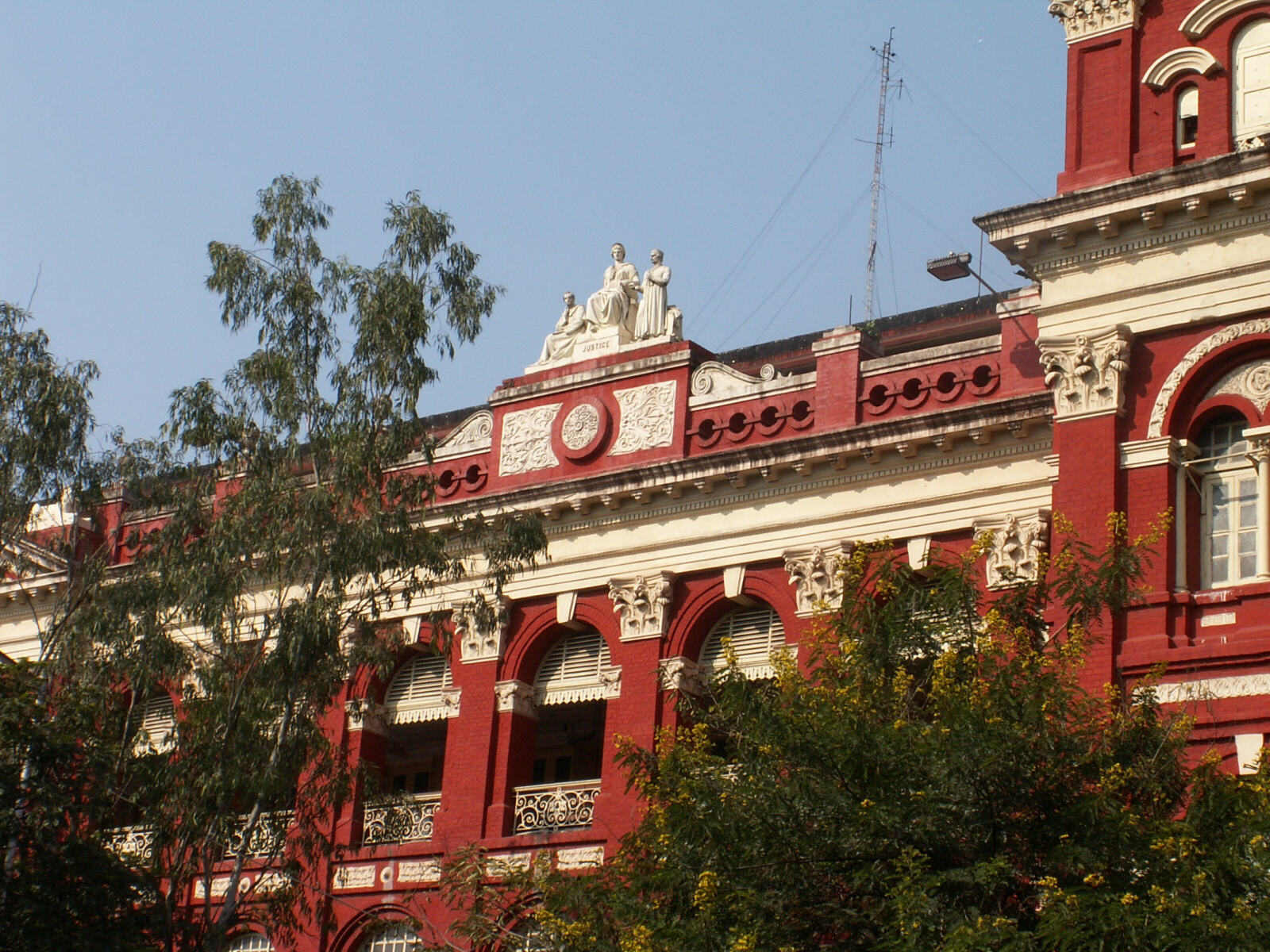 The Raj-era Writers Building in Calcutta