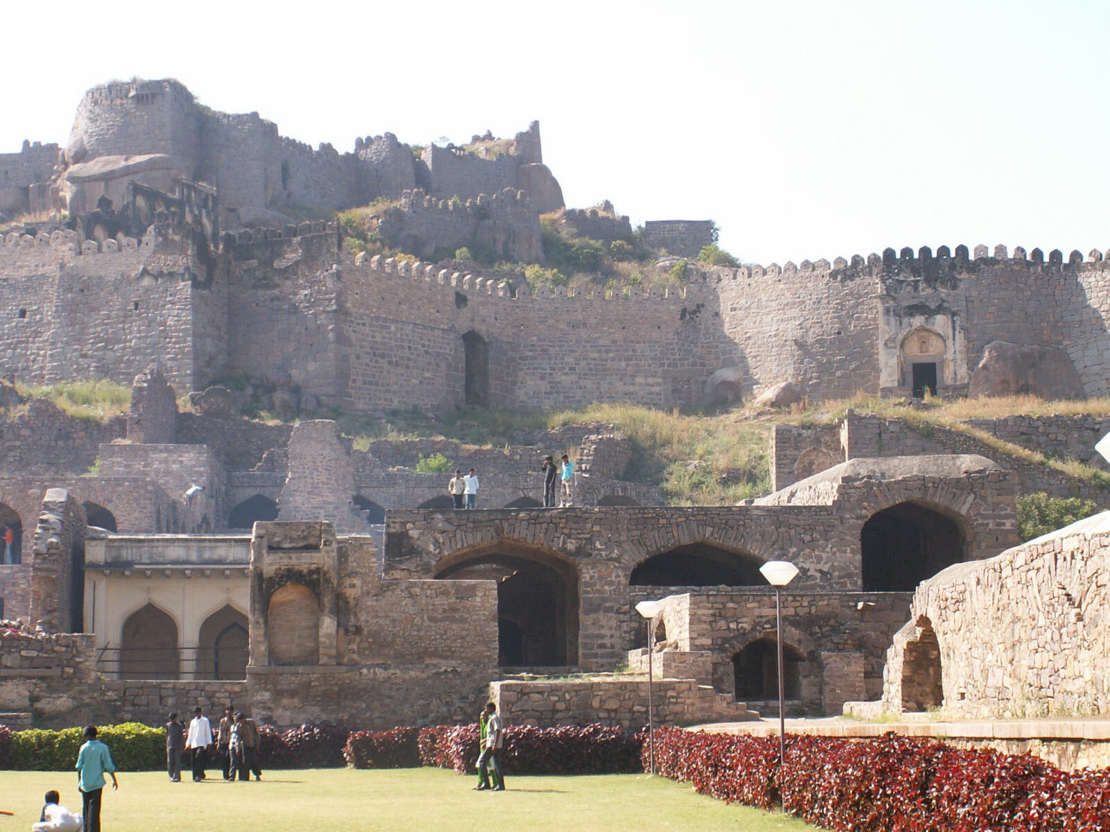 Golconda Fort in Hyderabad, India