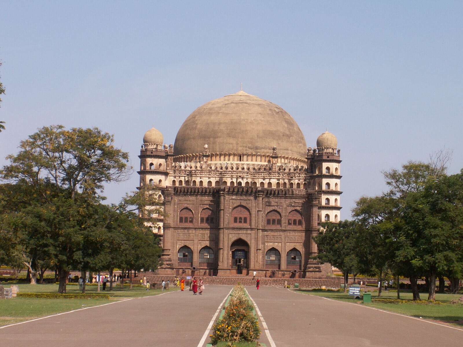 The immense Golgumbaz in Bijapur, India