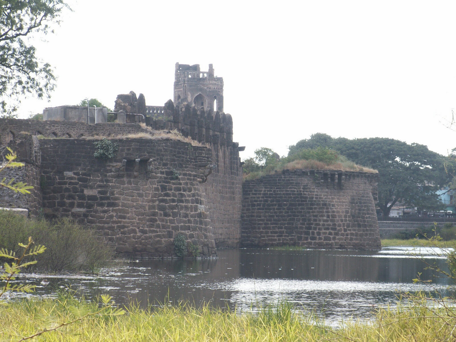 The ruins of the Citadel in Bijapur, India