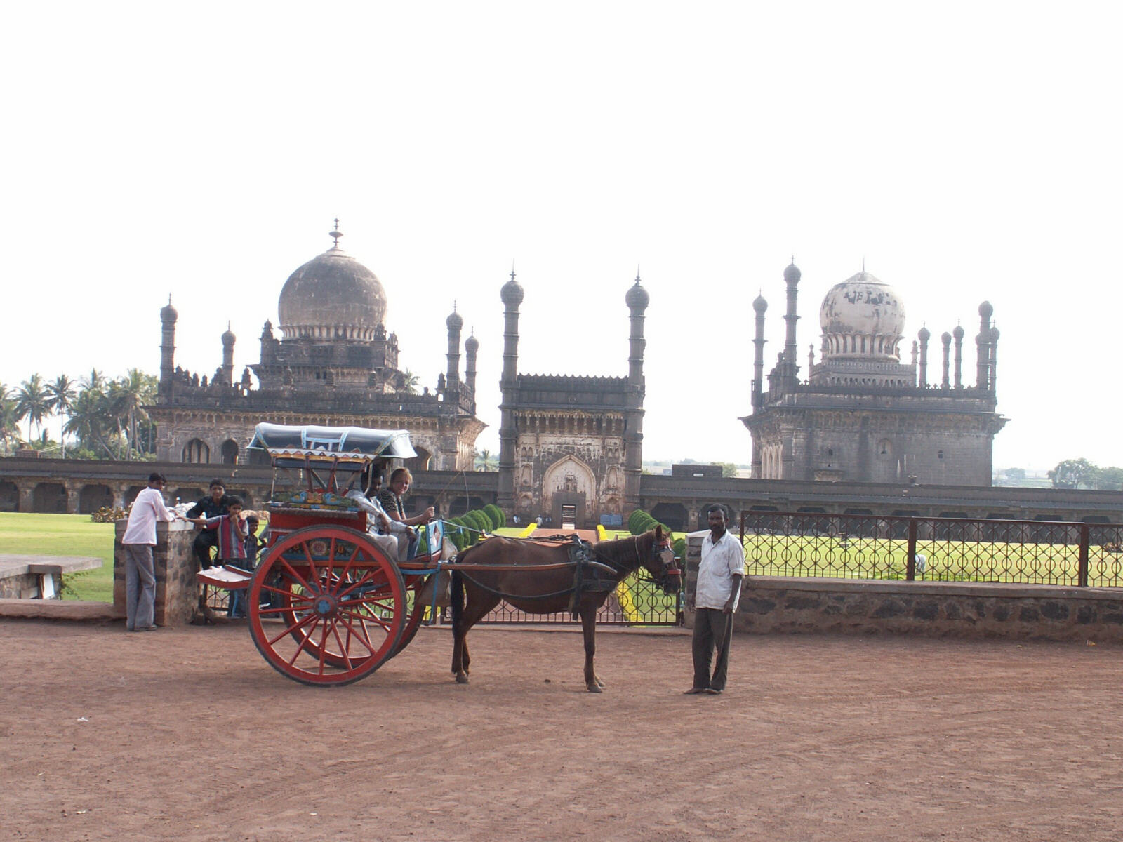 The Ibrahim Roza mausoleum in Bijapur, India