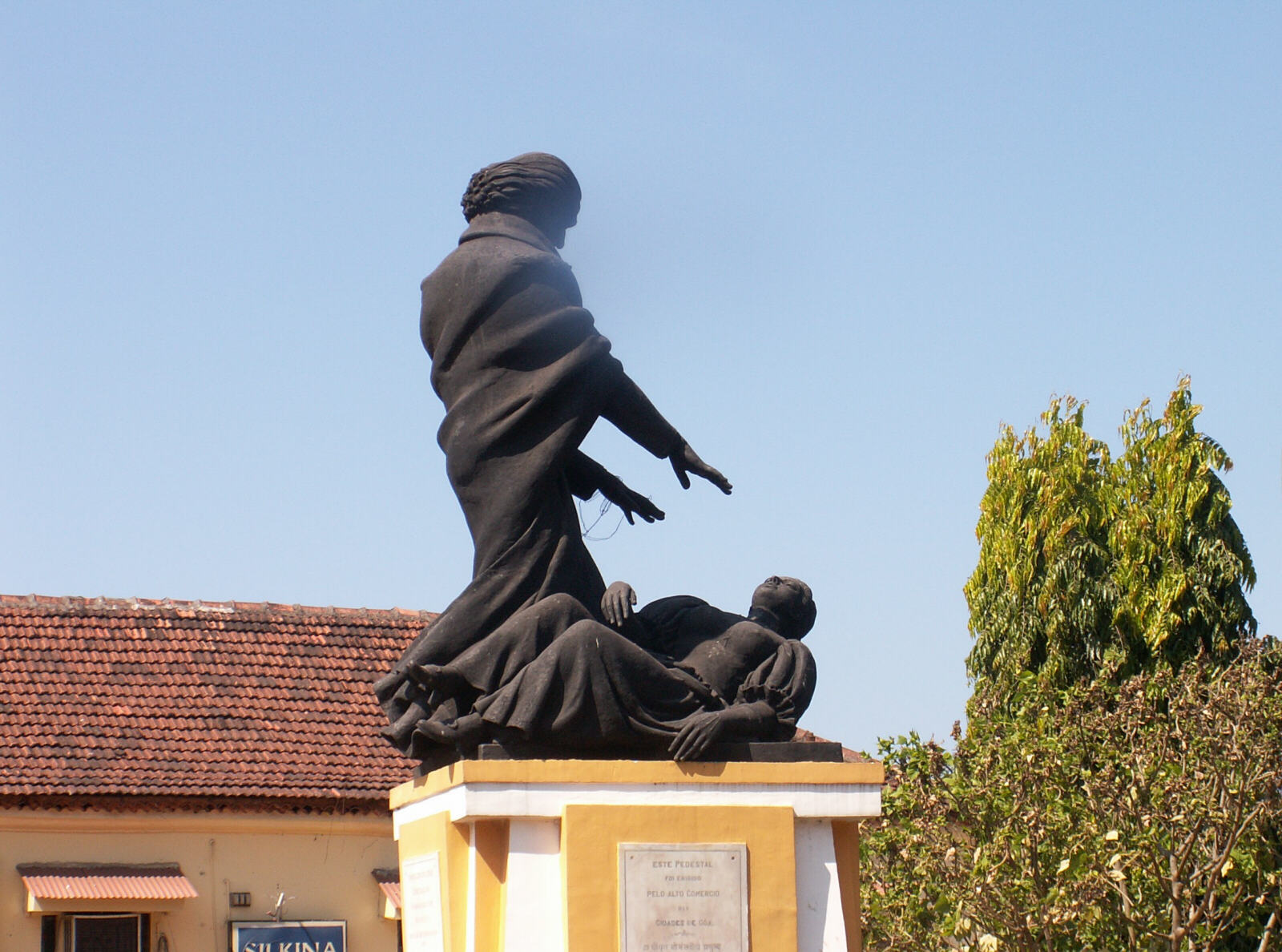 The hypnotist Abbe Faria in Panaji, Goa, India