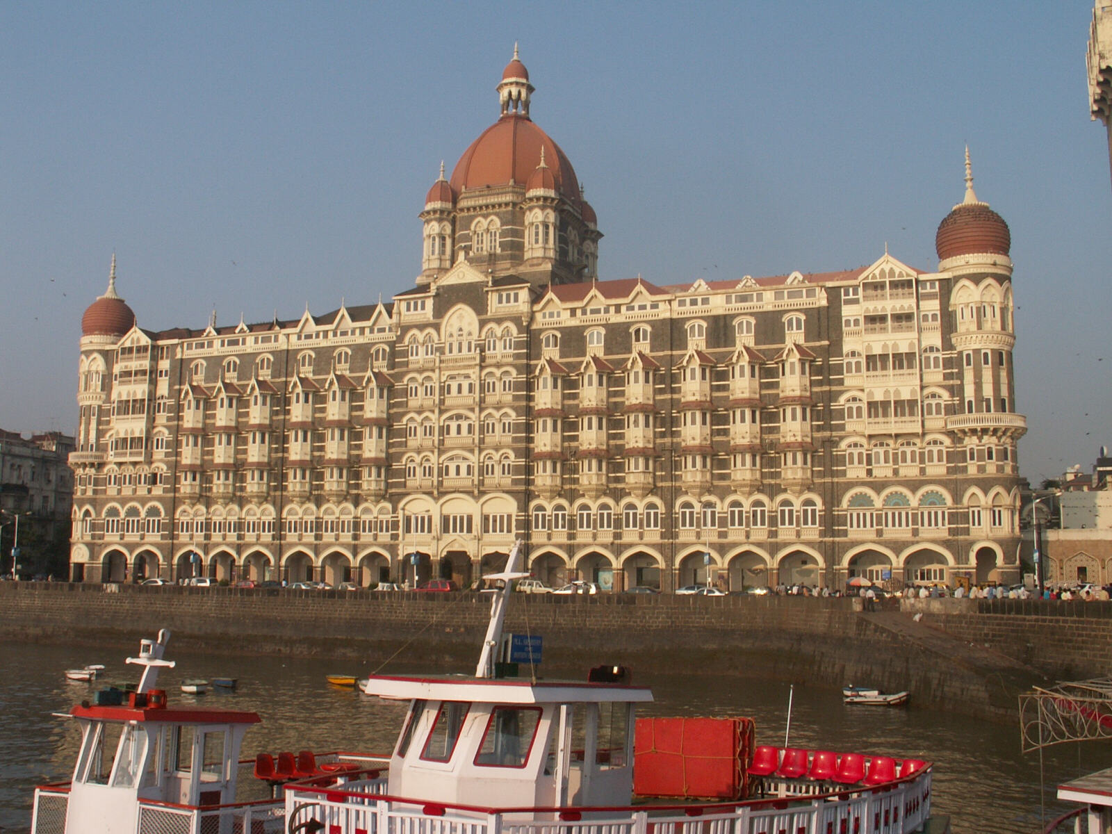 The Taj Mahal hotel in Bombay