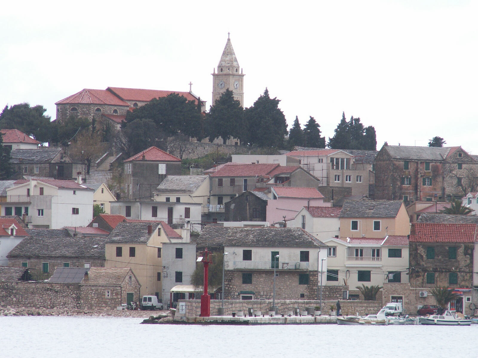 Primosten, almost an island in Croatia