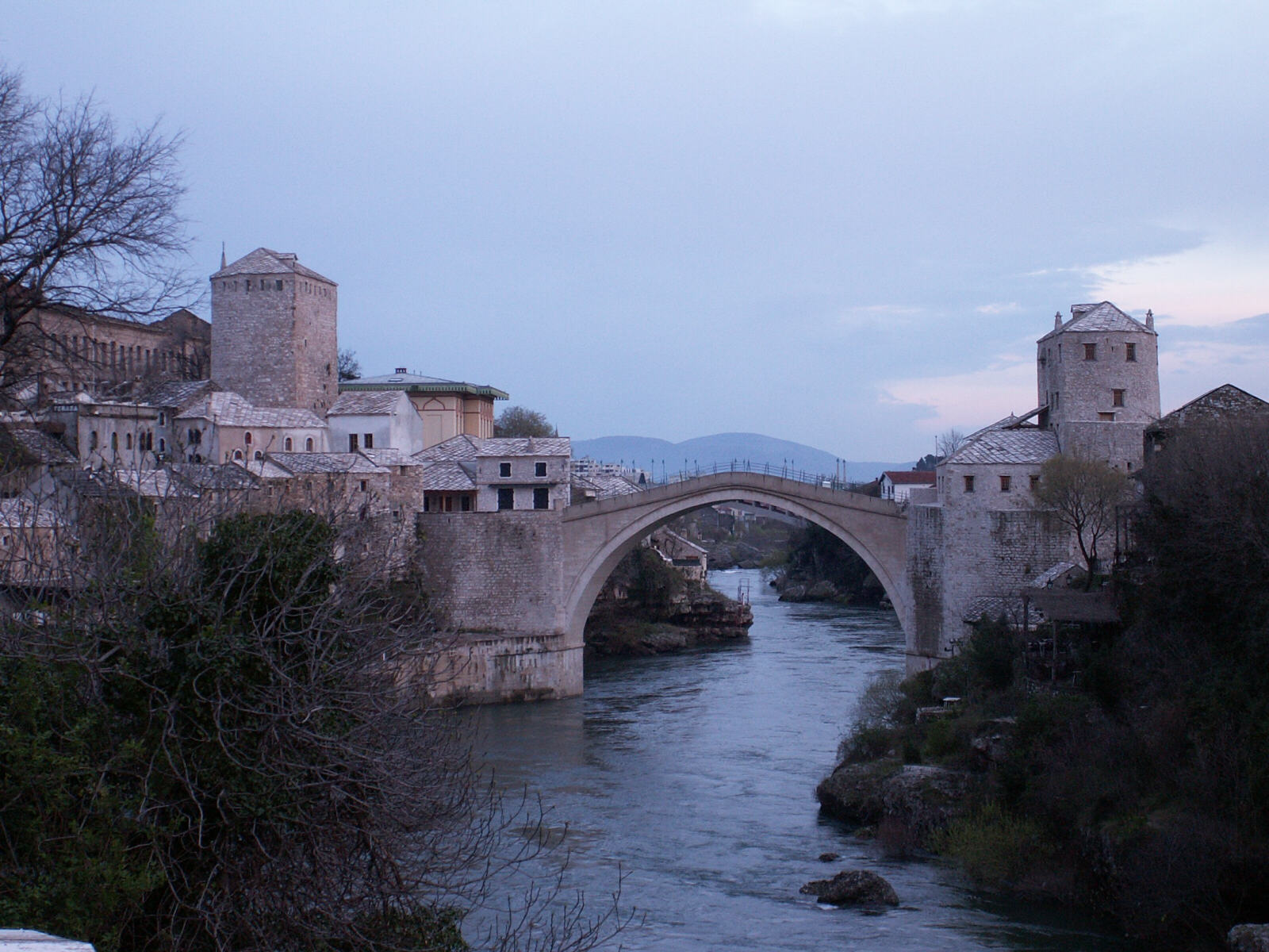 Suleyman the Magnificent's bridge in Mostar, Bosnia