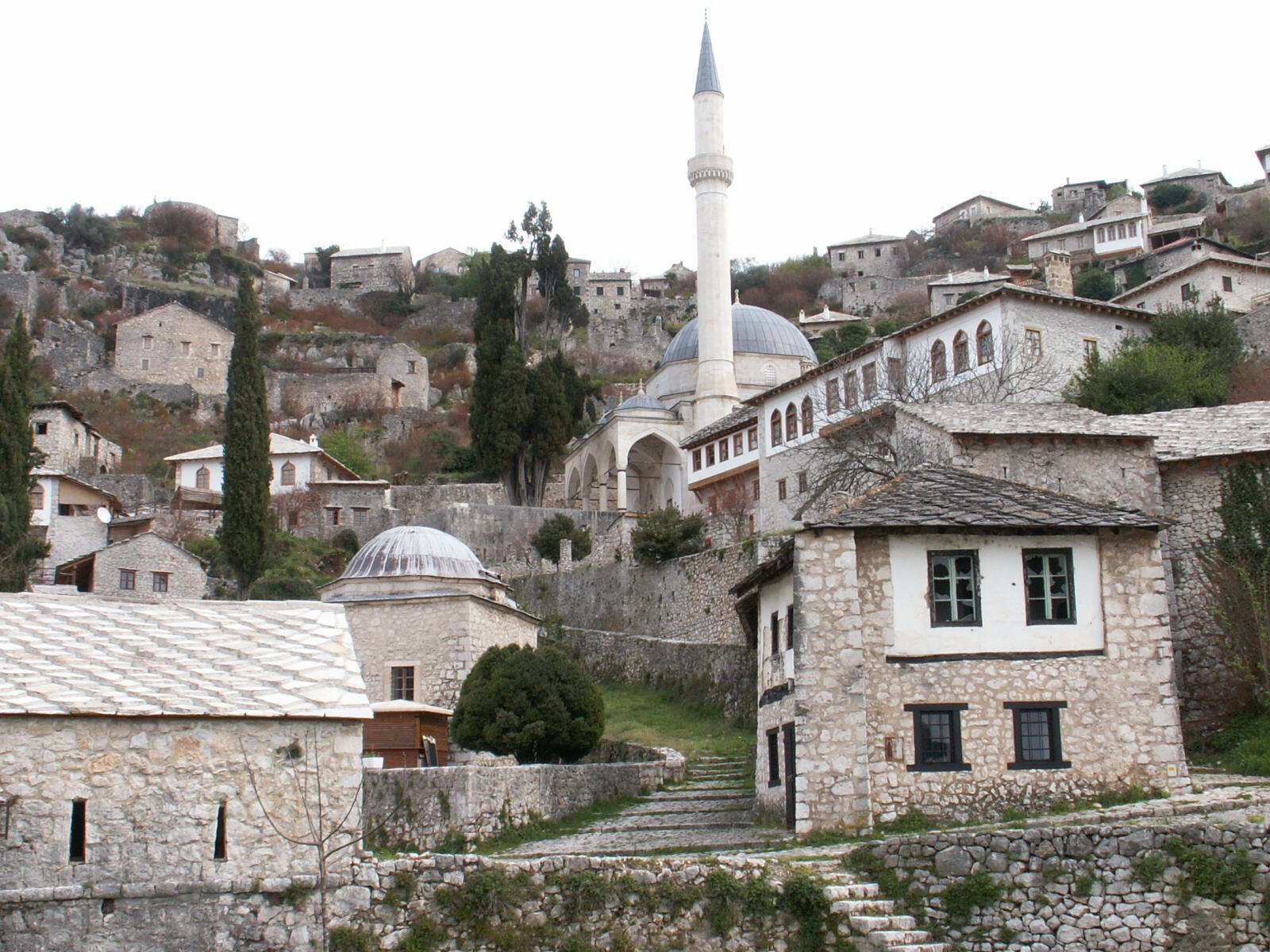 The old town of Pocitelj in Bosnia