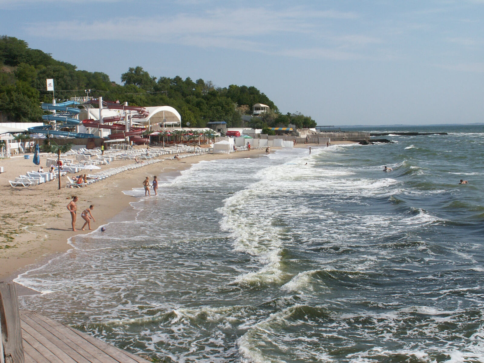 Arkadia Beach near Odessa, Ukraine