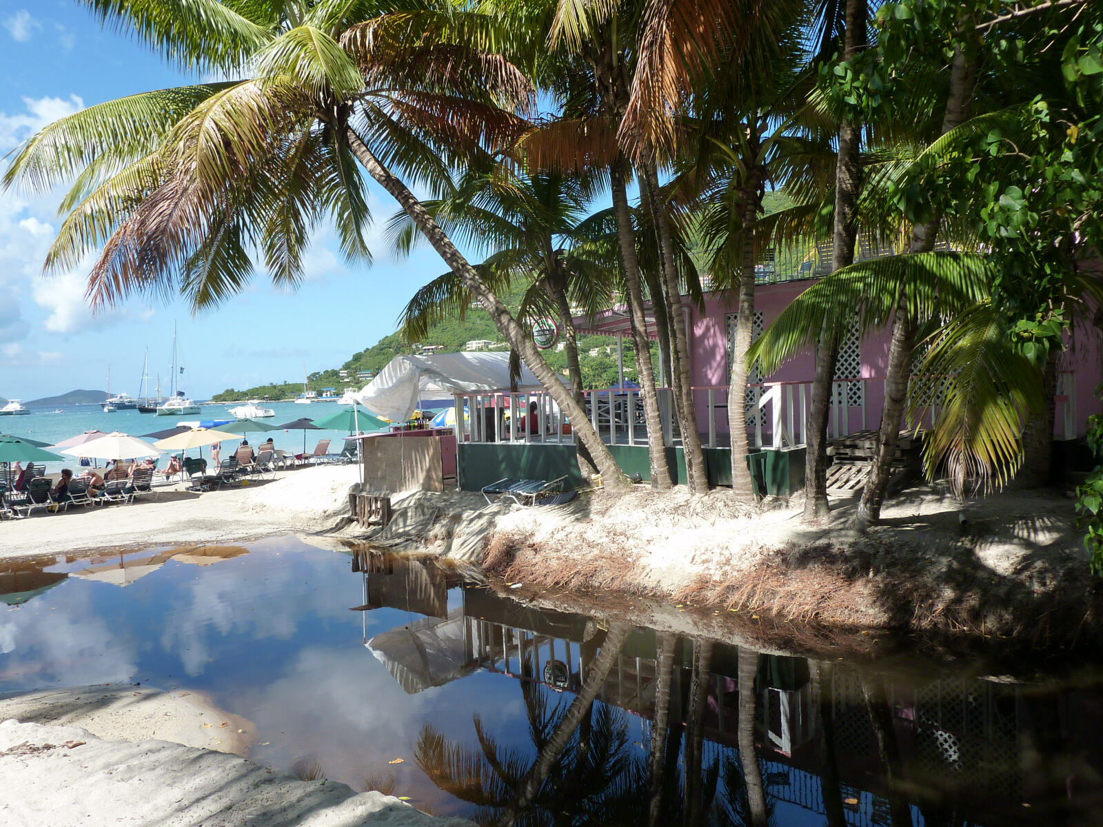 Rhymer's hotel at Cane Garden Bay, British Virgin Islands