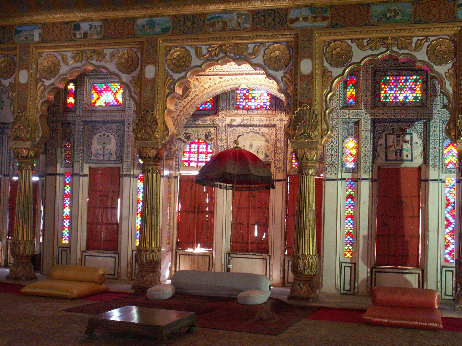 A room in a palace in Jodhpur fort, Rajasthan
