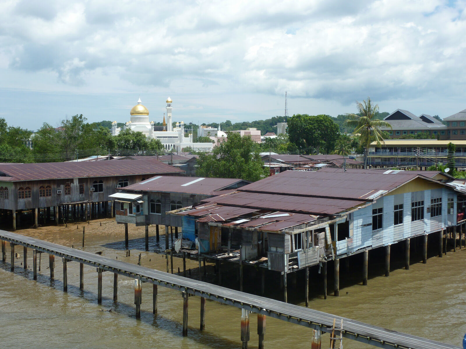 Kampung Ayer stilt villages in Brunei