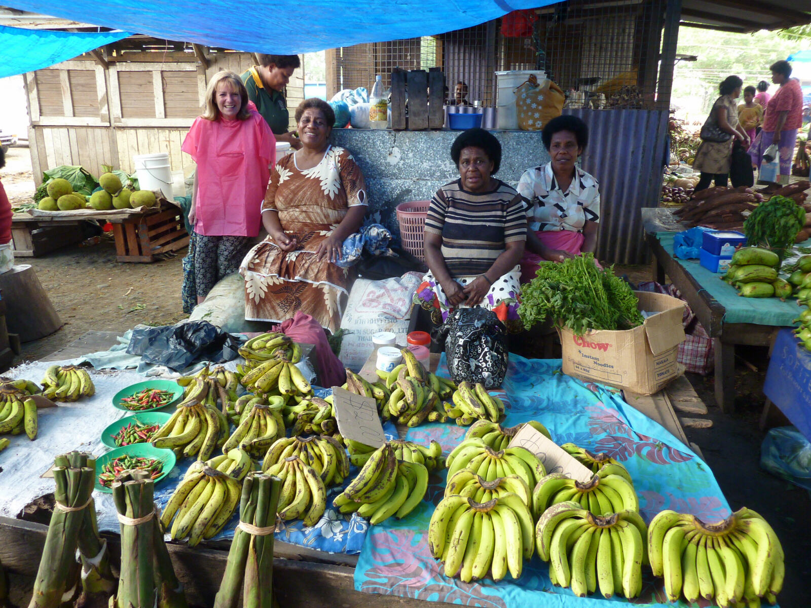 The market in Rakiraki, Fiji