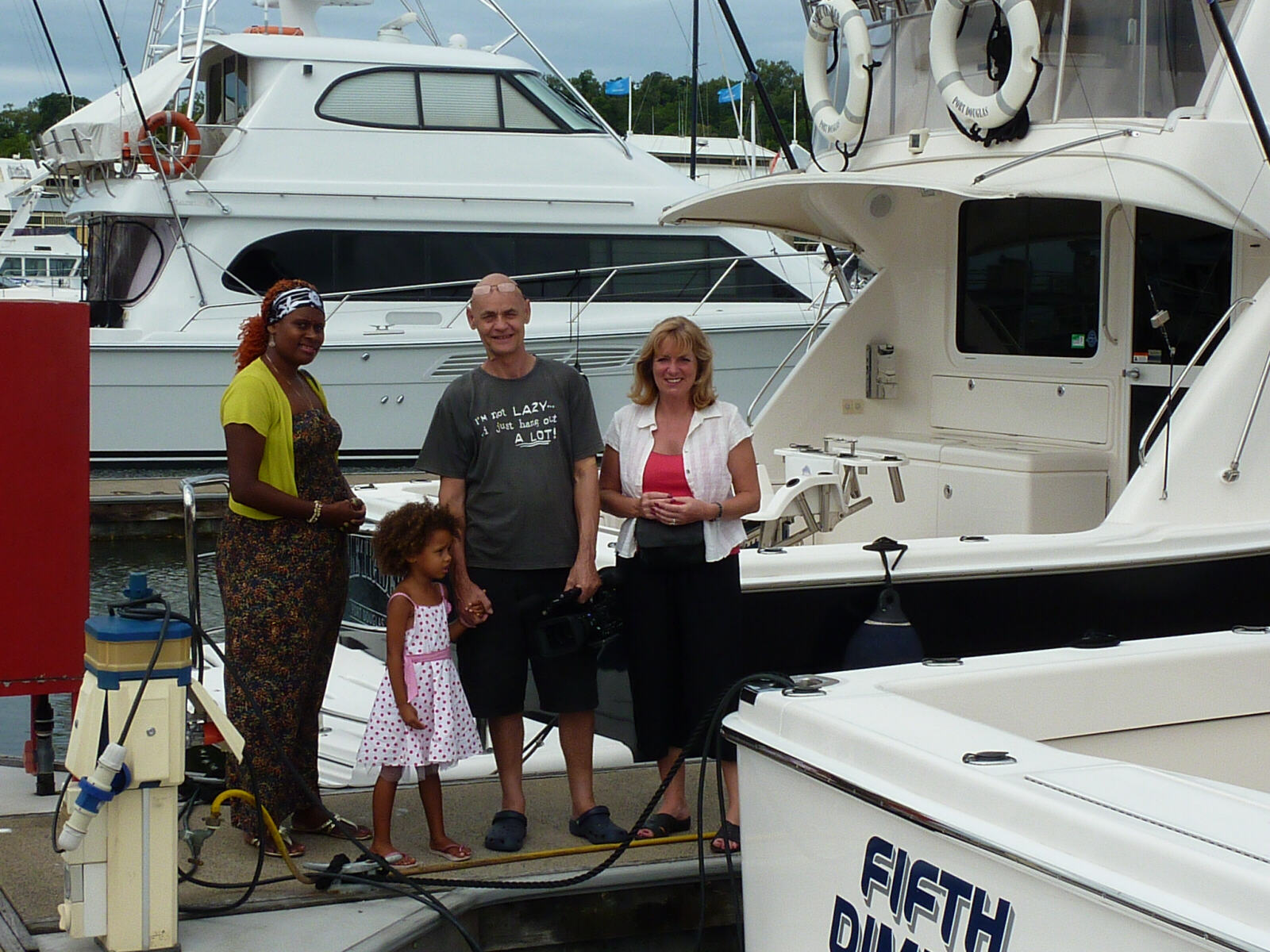 Jeremy and family in Port Douglas, Australia