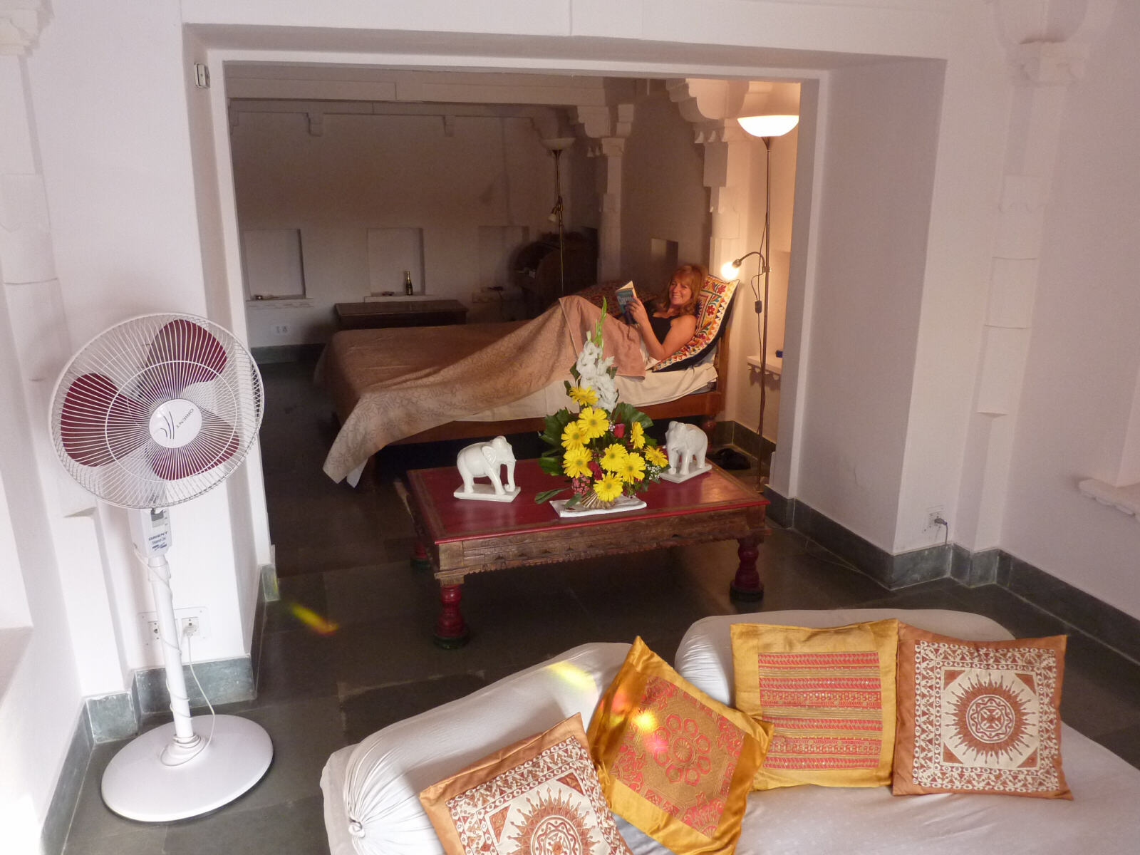 Room 204 in the Kankarwa Haveli in Udaipur, Rajasthan