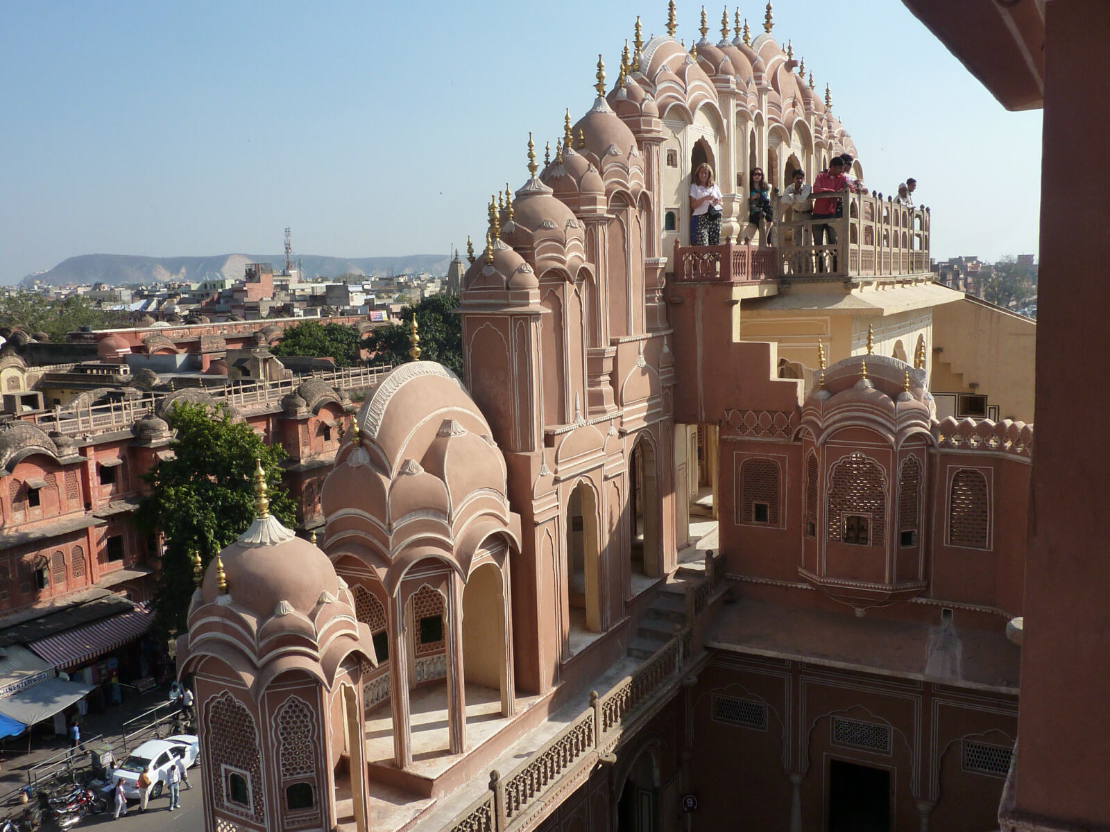The Hawa Mahal (Palace of Winds) in Jaipur, Rajasthan