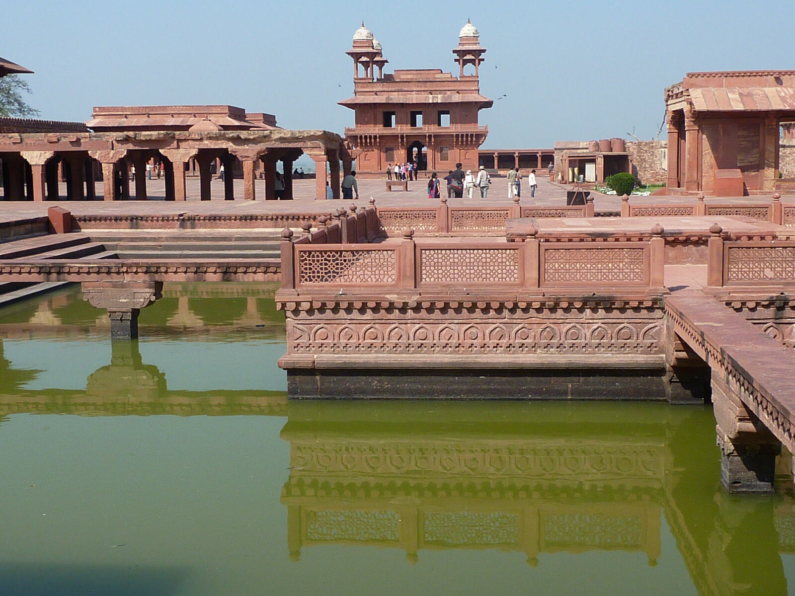 The palace at Fatehpur Sikri, India