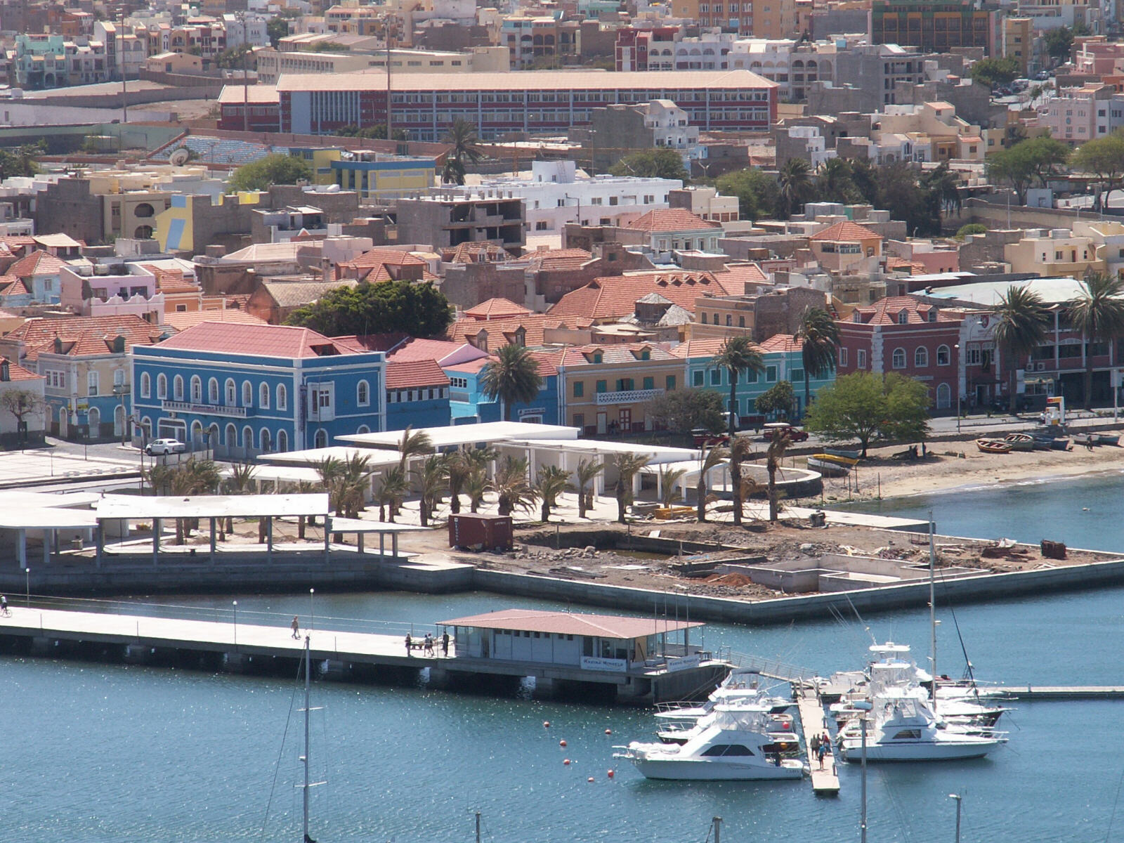 The harbour at Mindelo, Cape Verde