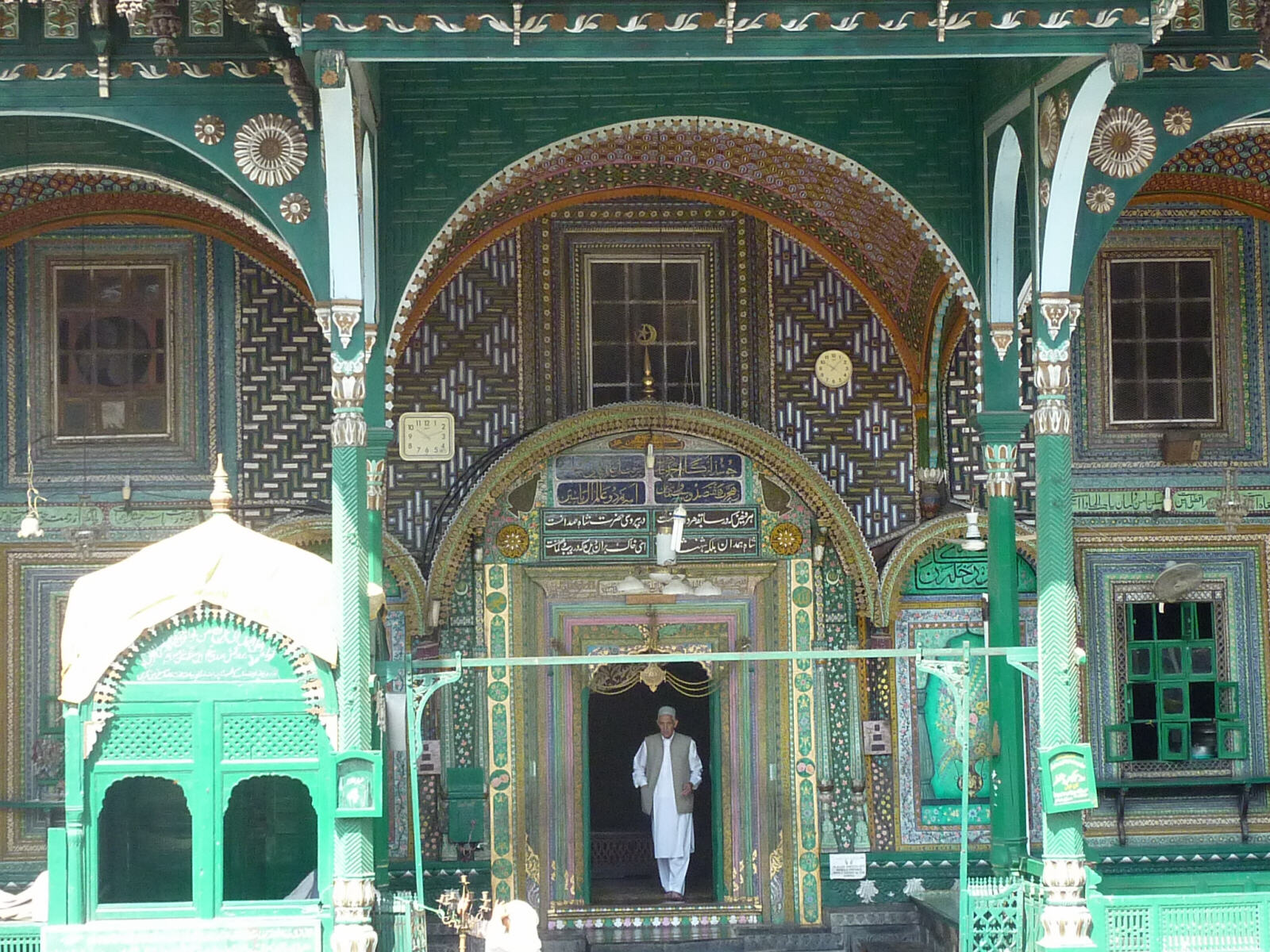 Shah Hamdan Mosque in Srinagar, Kashmir, India