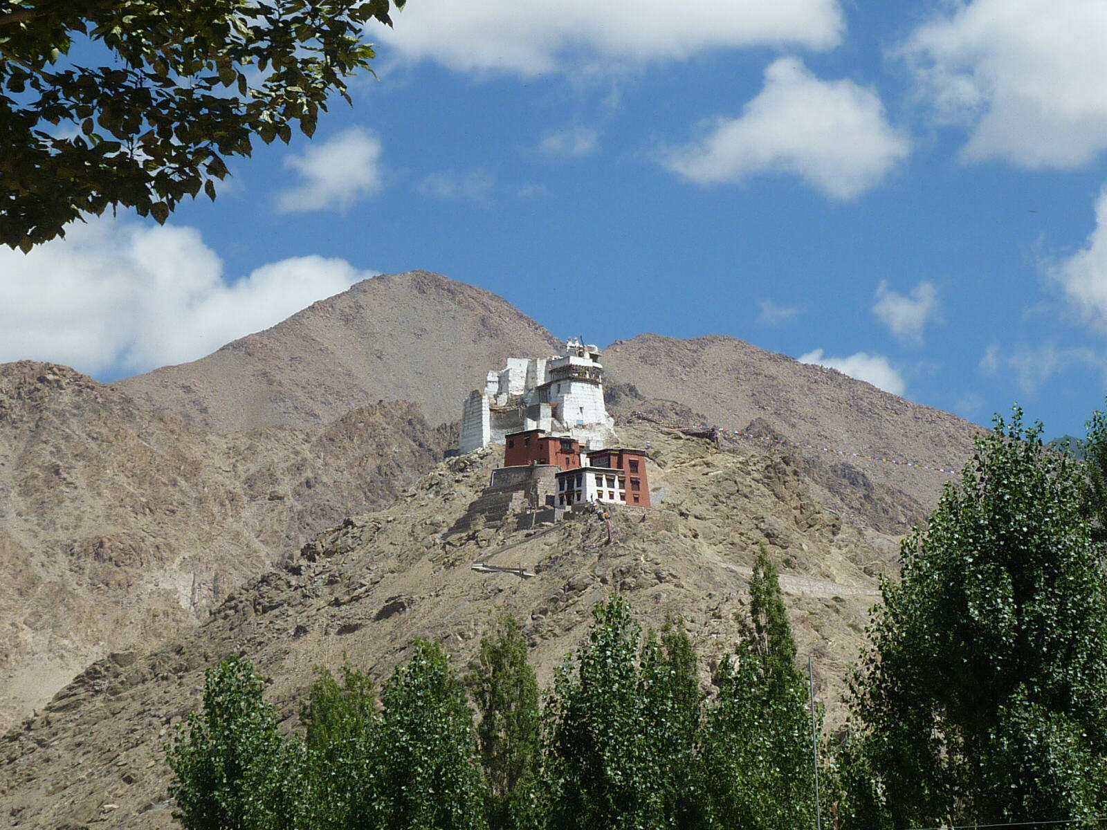 Tsemo Gompa (temple) near Leh in Ladakh, India