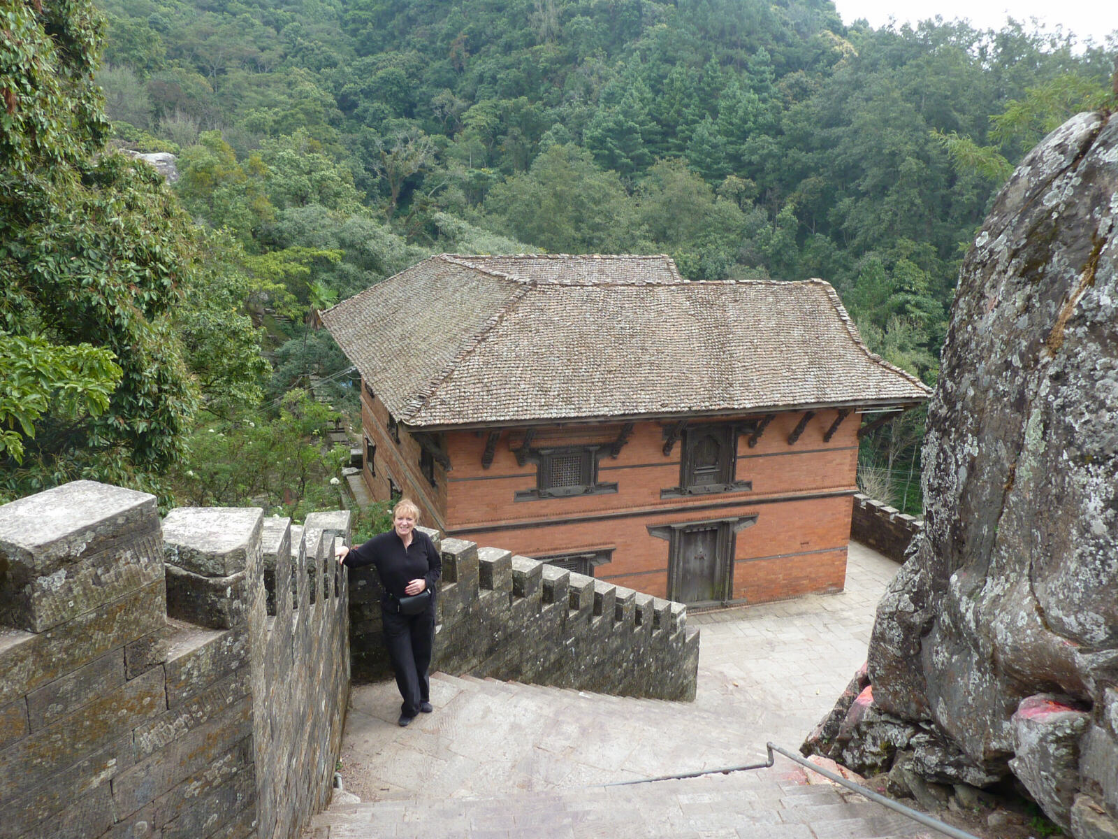 The Durbar fort and palace in Gorkha, Nepal