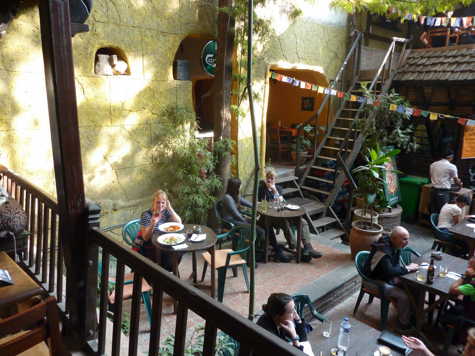 The New Orleans cafe in Thamel, Kathmandu