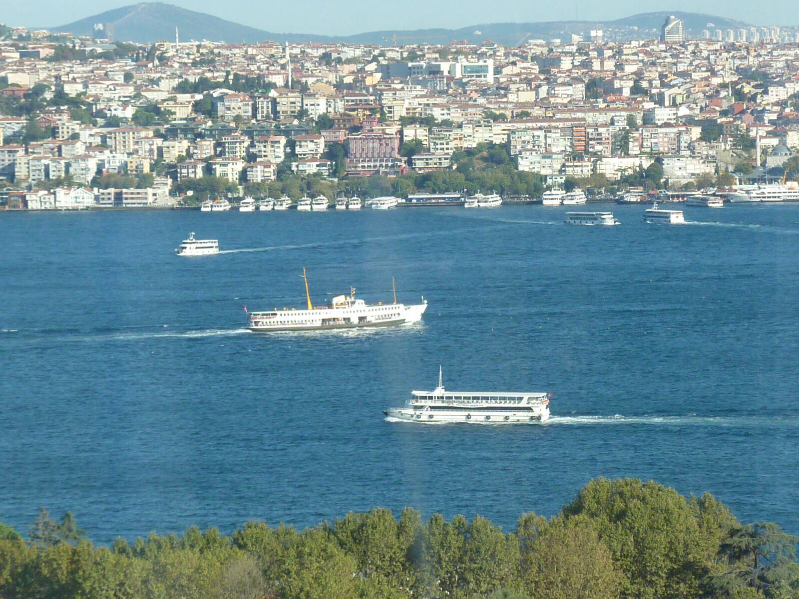 The Bosphorus from the Ritz Carlton, Istanbul