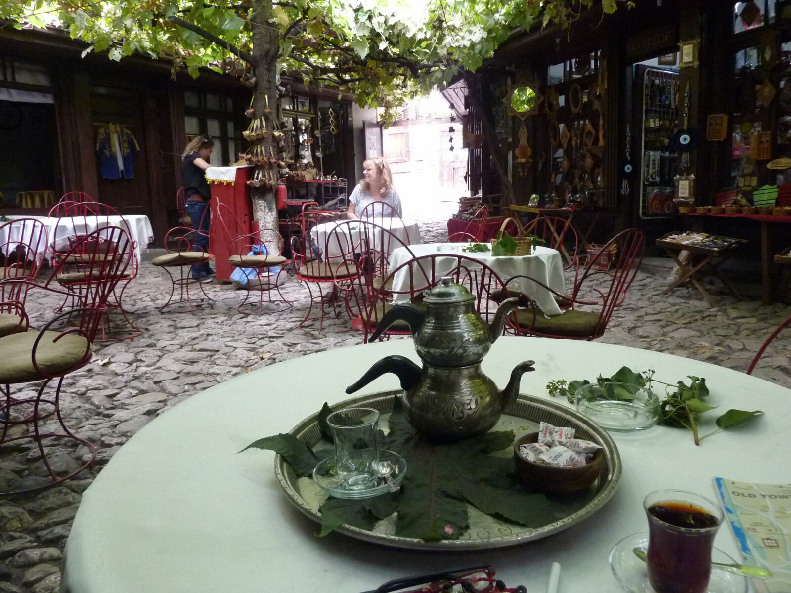 The tea shop in Arastasi Bazaar, Safranbolu, Turkey