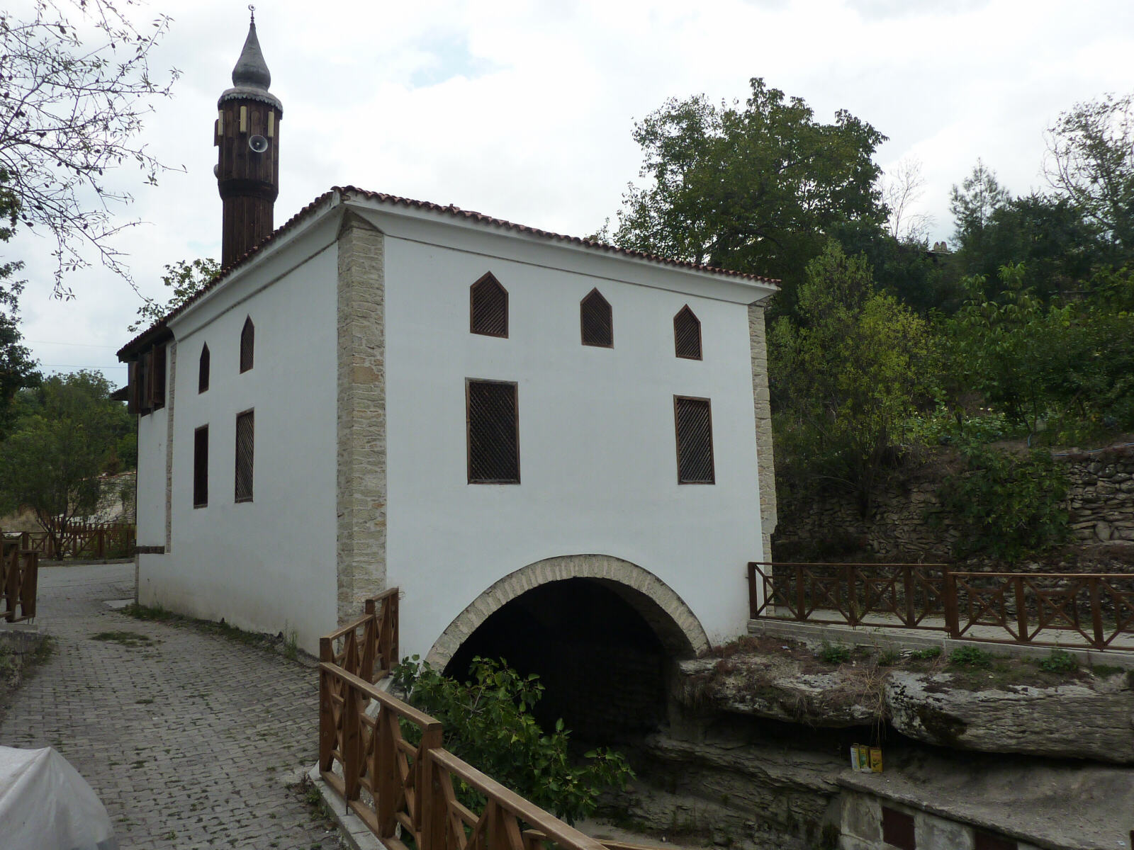 Kacak mosque over a stream in Safranbolu, Turkey