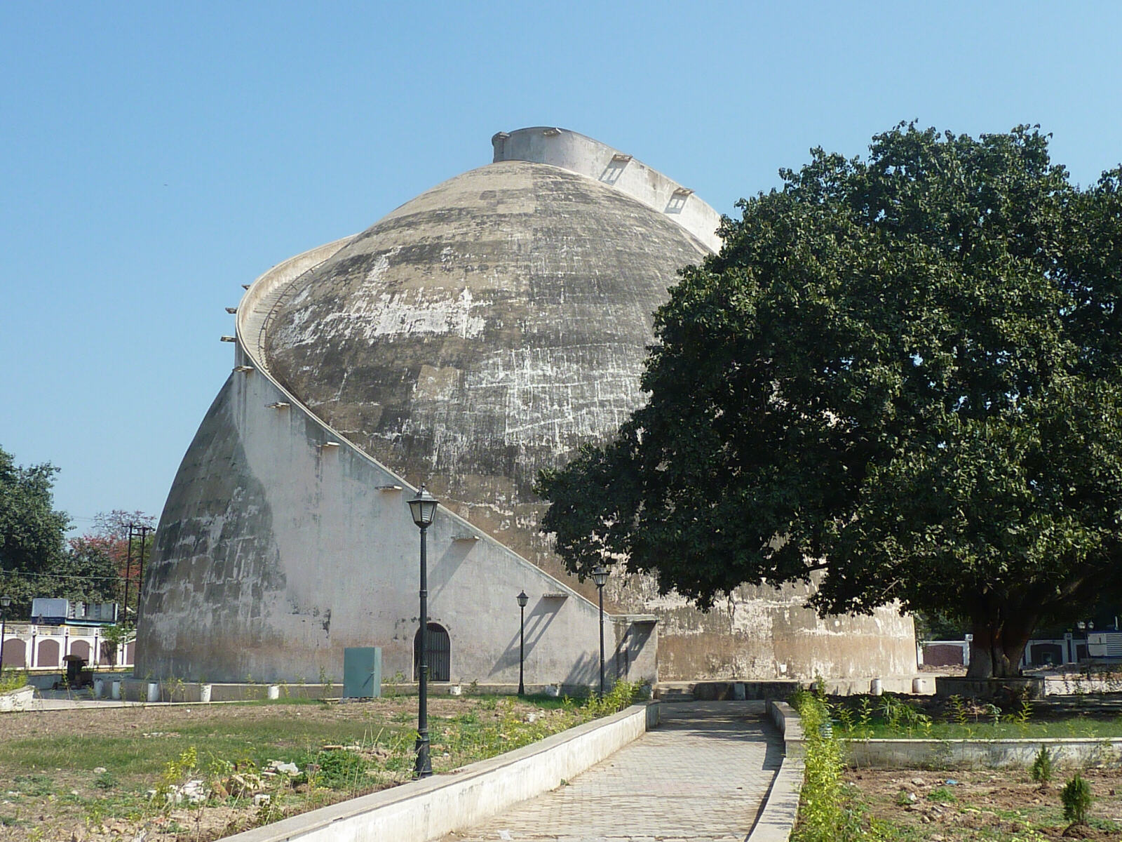The Golghar (giant granary) in Patna, India