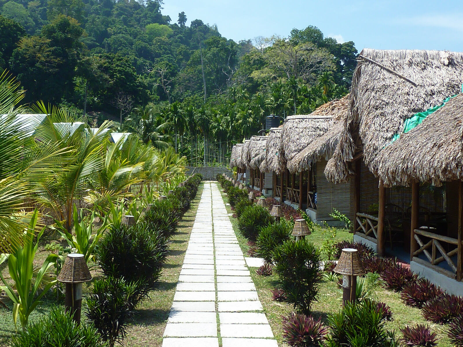 The Blue Bird resort at beach 5, Havelock Island, Andamans