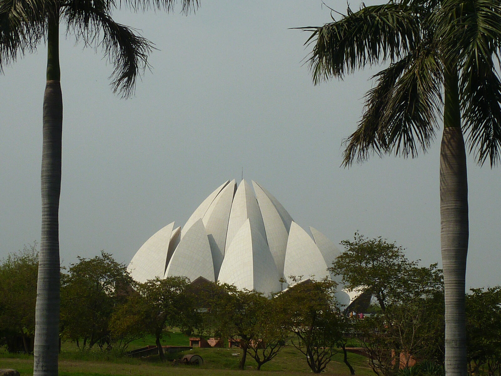 The Baha'i Lotus temple in Delhi, India